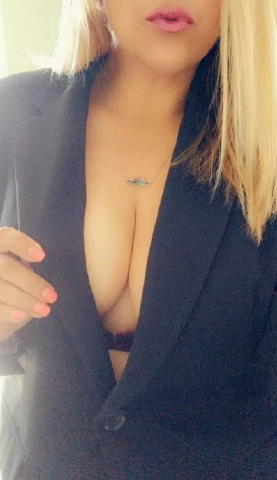 How's a little business cleavage for you