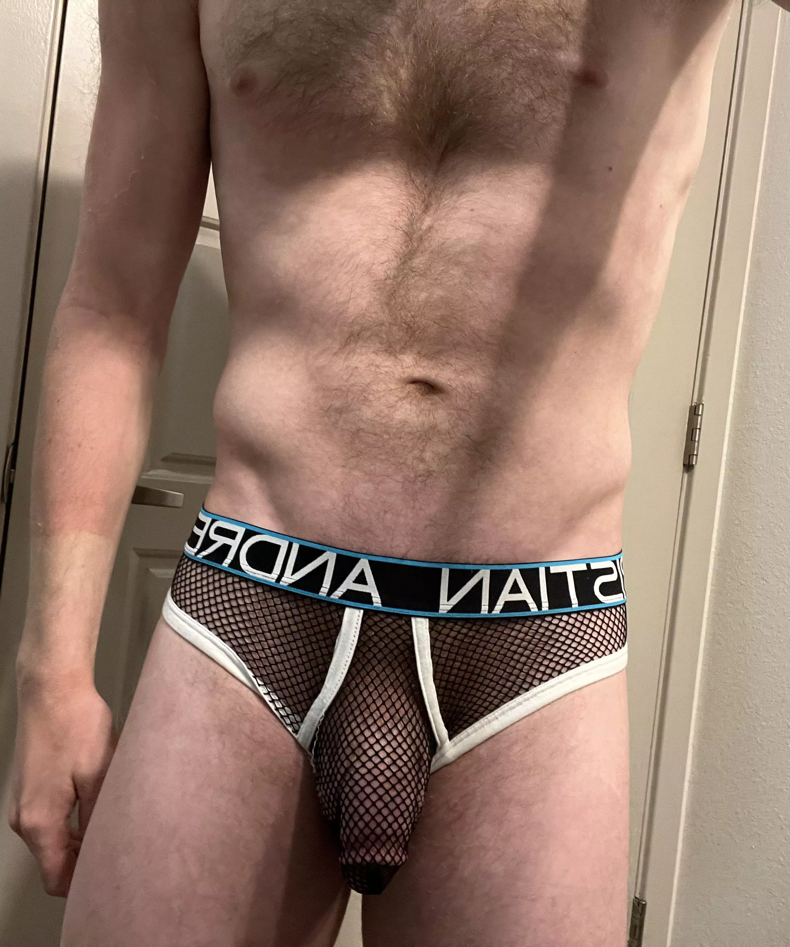 It IS technically a jock… just a little see-through 😅