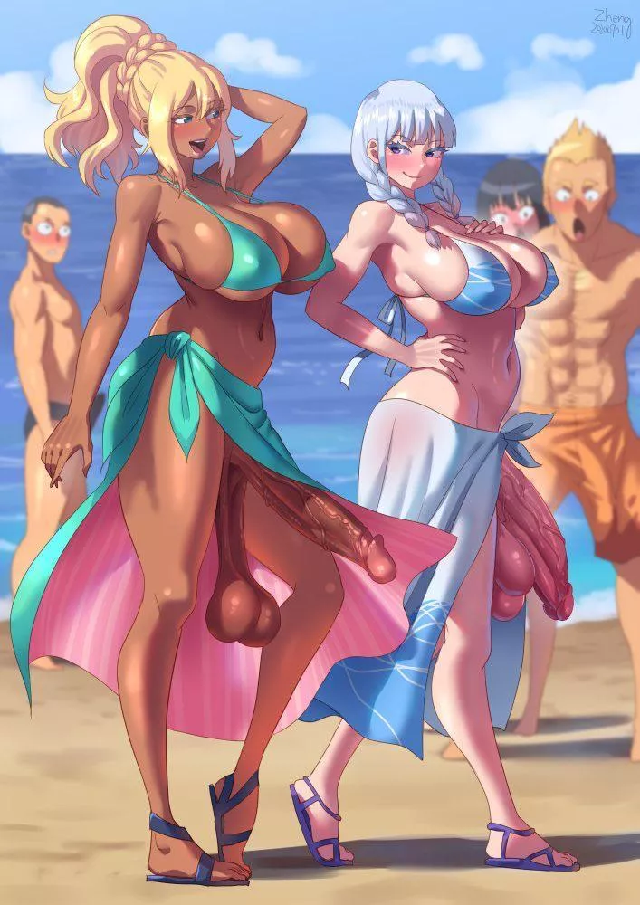 Nothing like a nice beach stroll [Zheng]