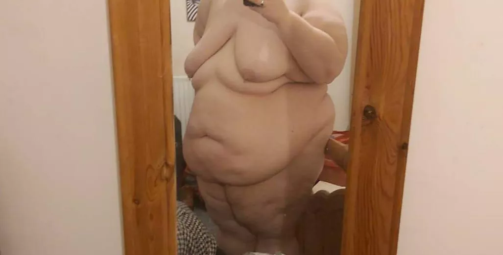 Since you seem to like my soft belly and fat saggy tits . .