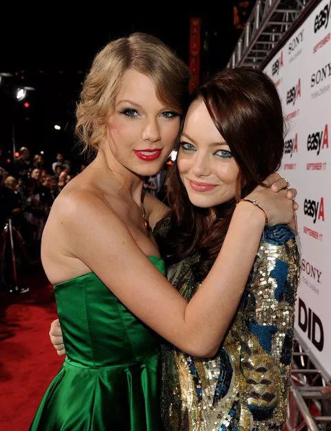 Taylor Swift and Emma Stone