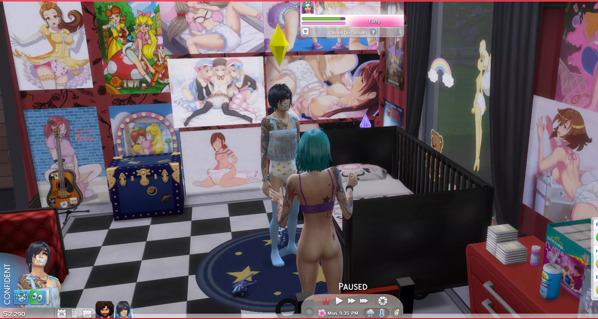 The Sims 4 Diaper Mods c: