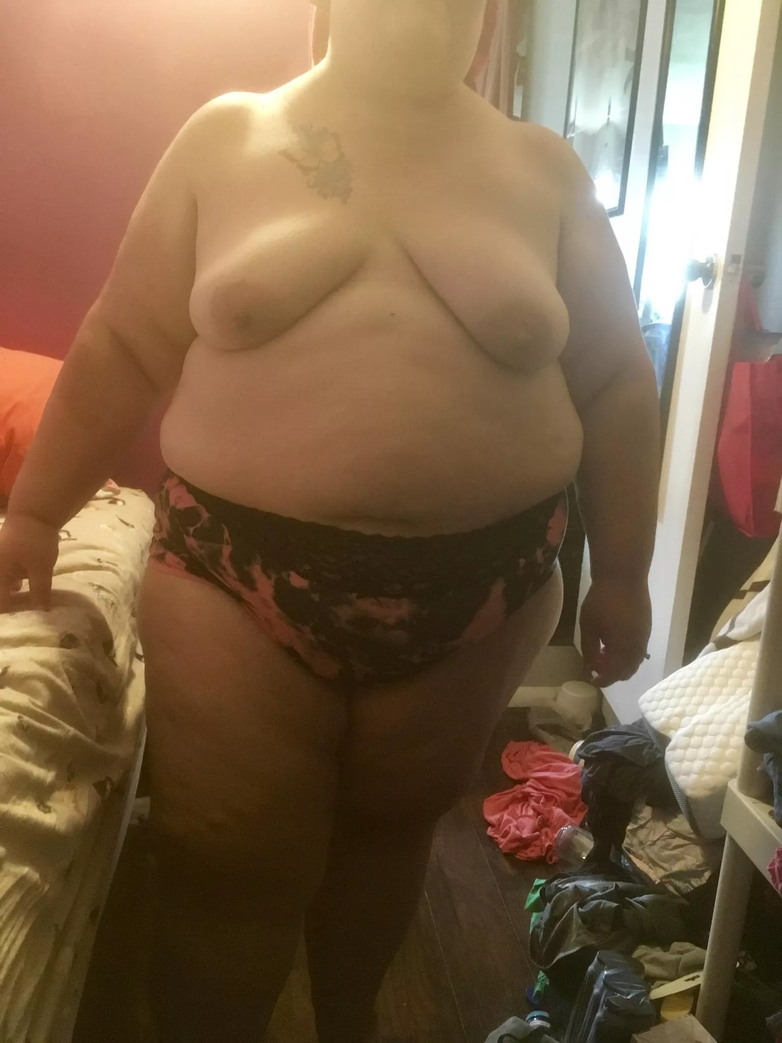 Tribute my BBW belly and tits