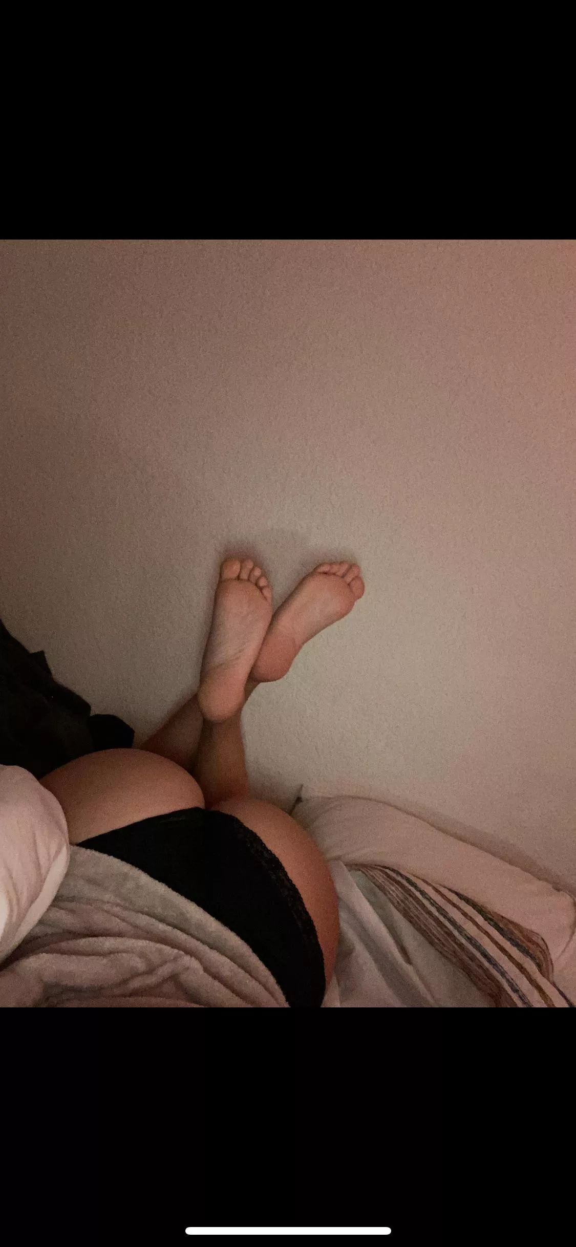 What do you like more, my feet or ass?