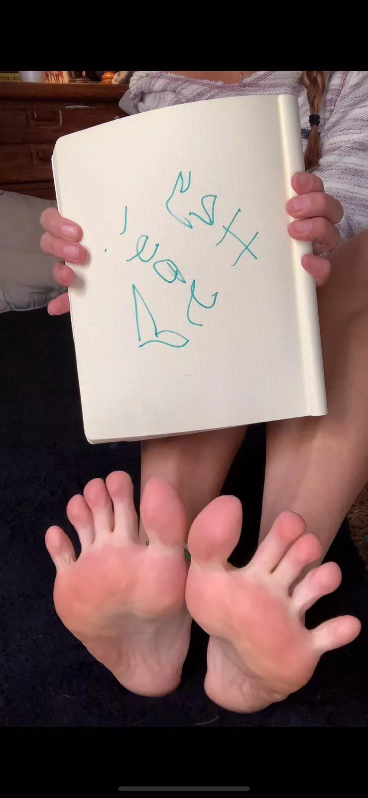 What should I write with my toes next??