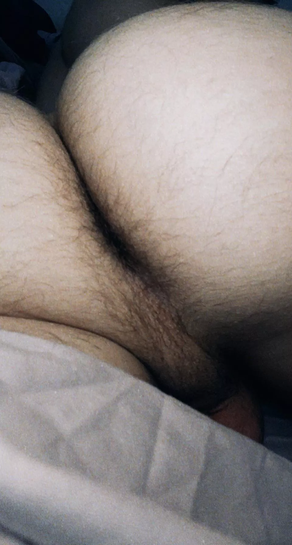 Clean fresh morning hole. Would you lick my hole while I was sleeping?