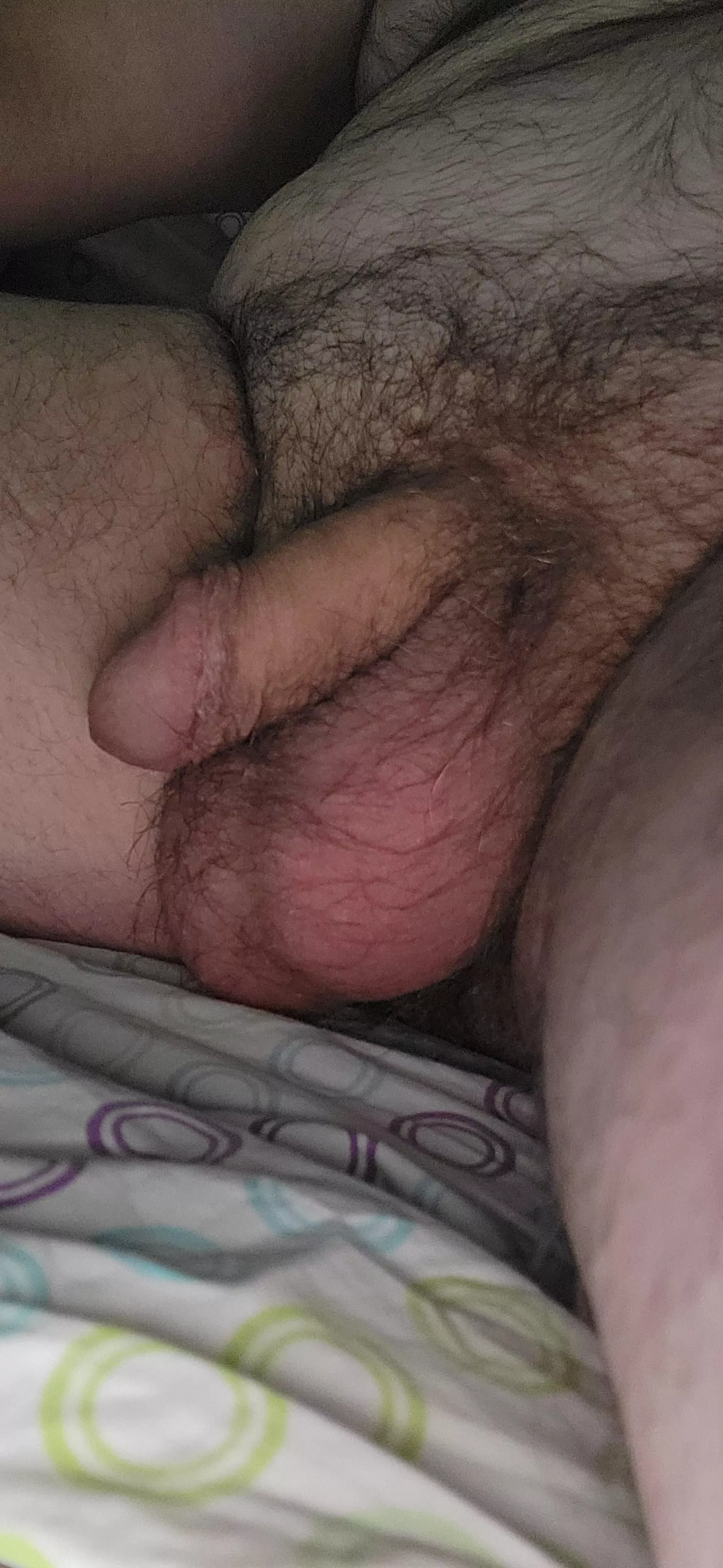 (51)...daddy's balls are full....