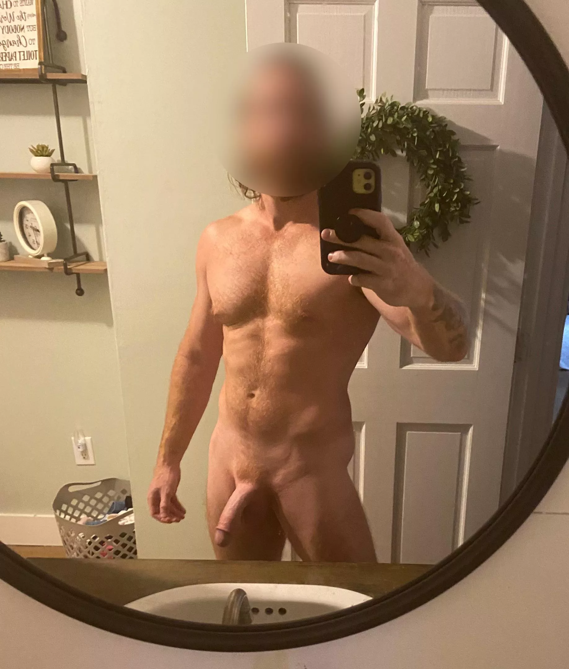 A kid-free date night also means I get to walk around the house naked. So nice. [38]