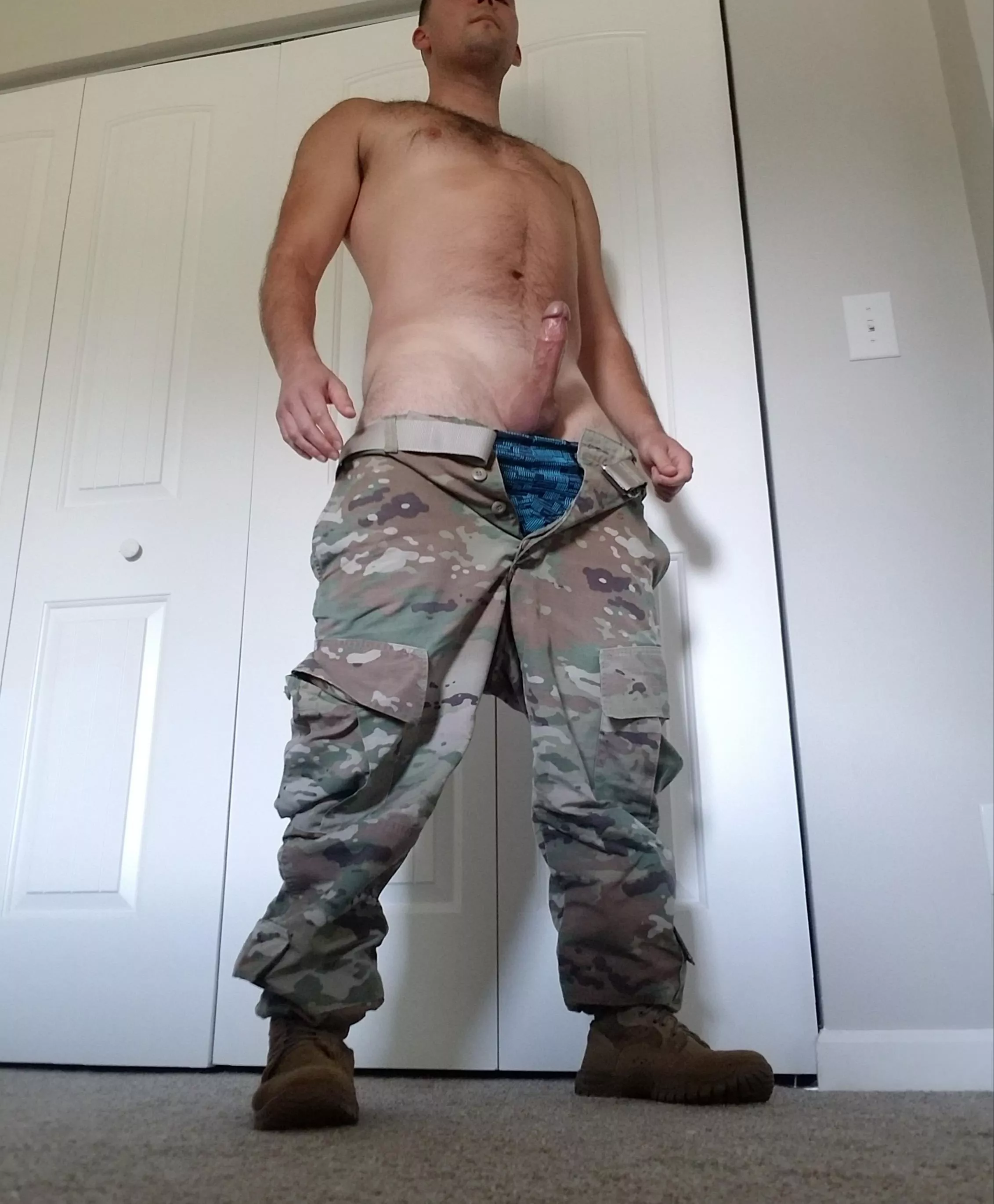 Any ladies prefer a man in uniform?