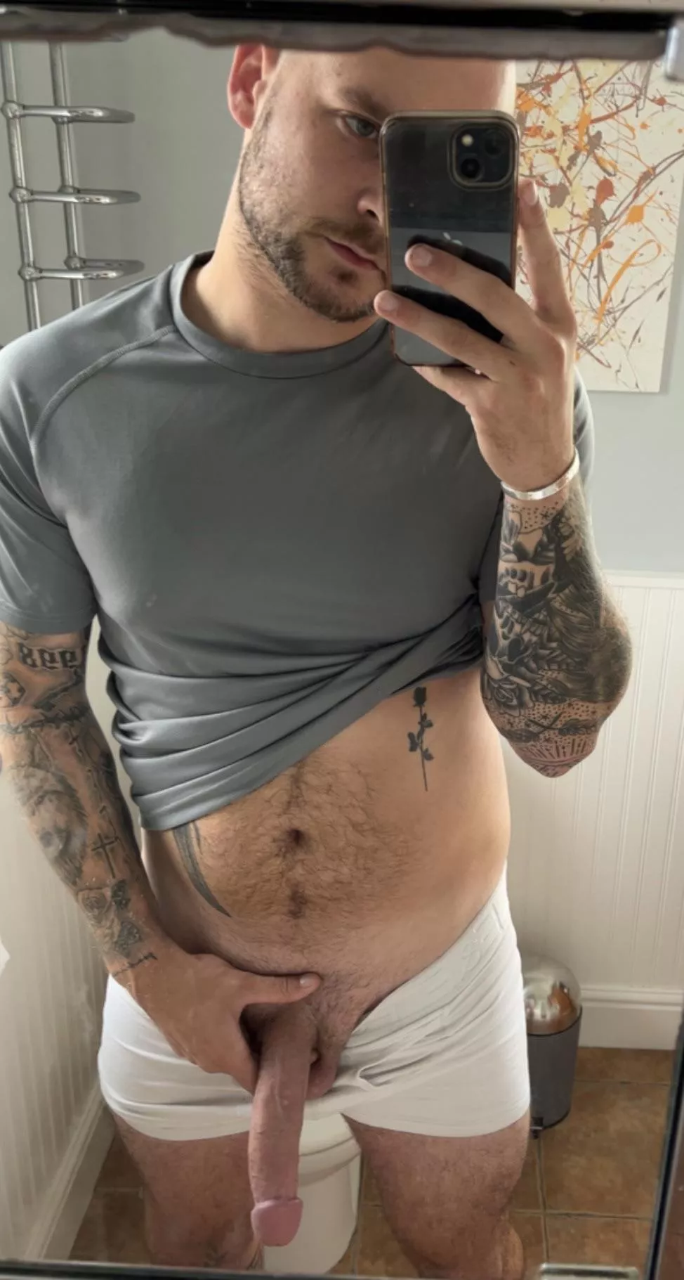 Don’t we all love post gym cock?