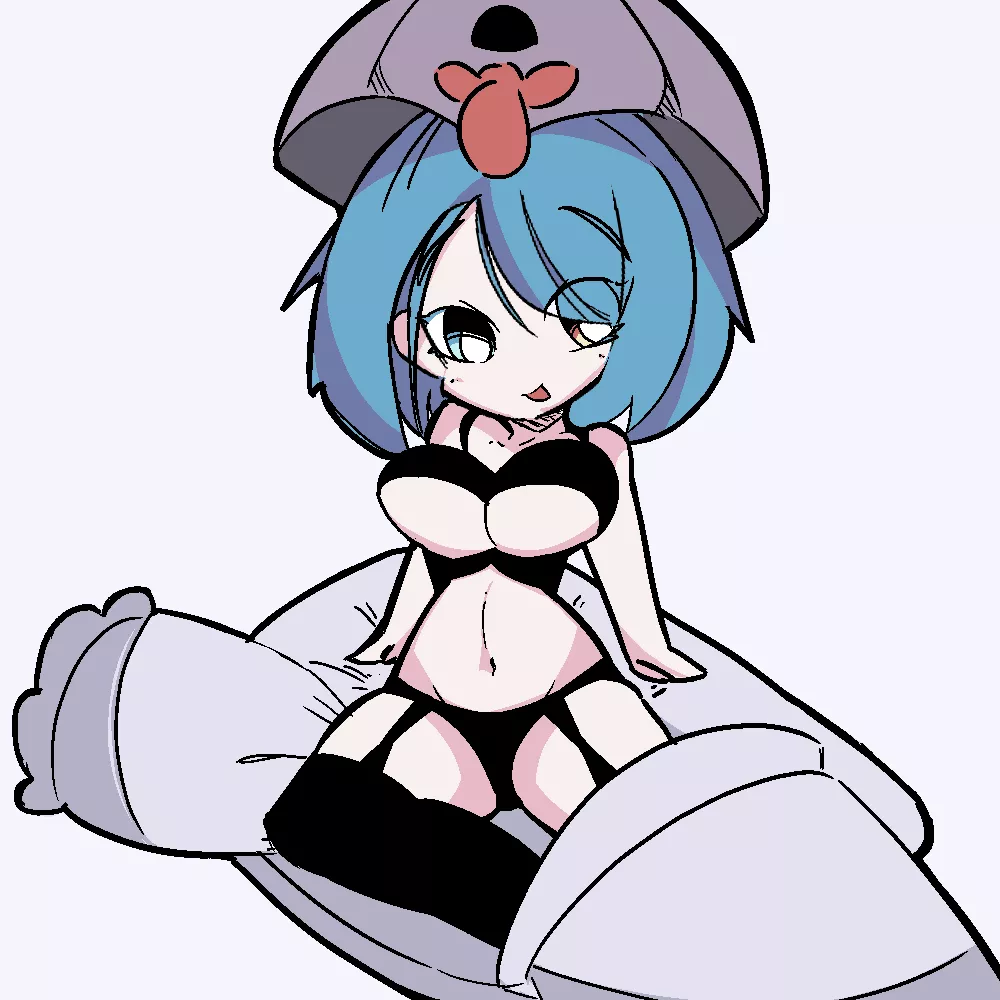 Kogasa on small futon bed