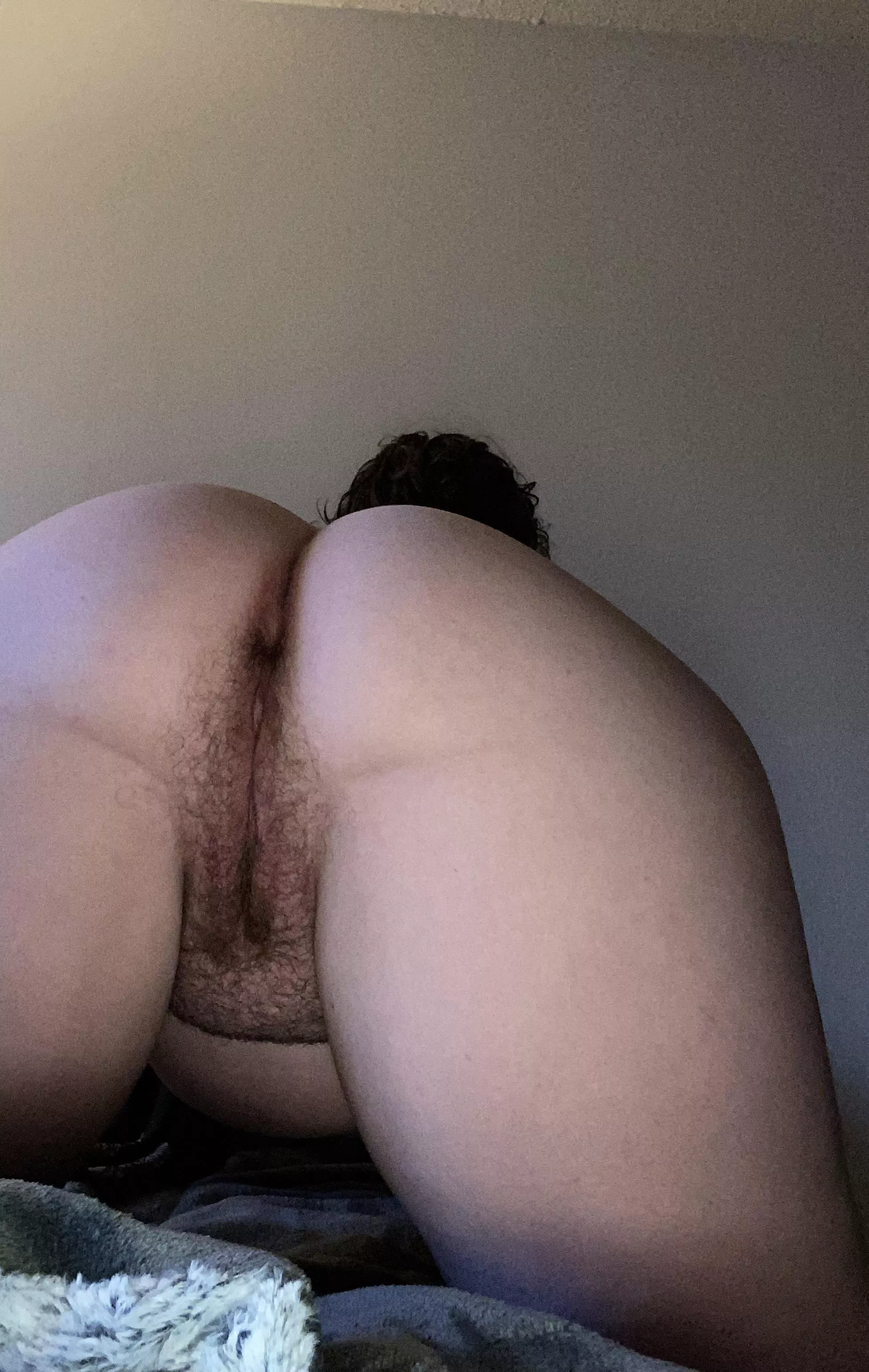 Loving my unshaven pussy