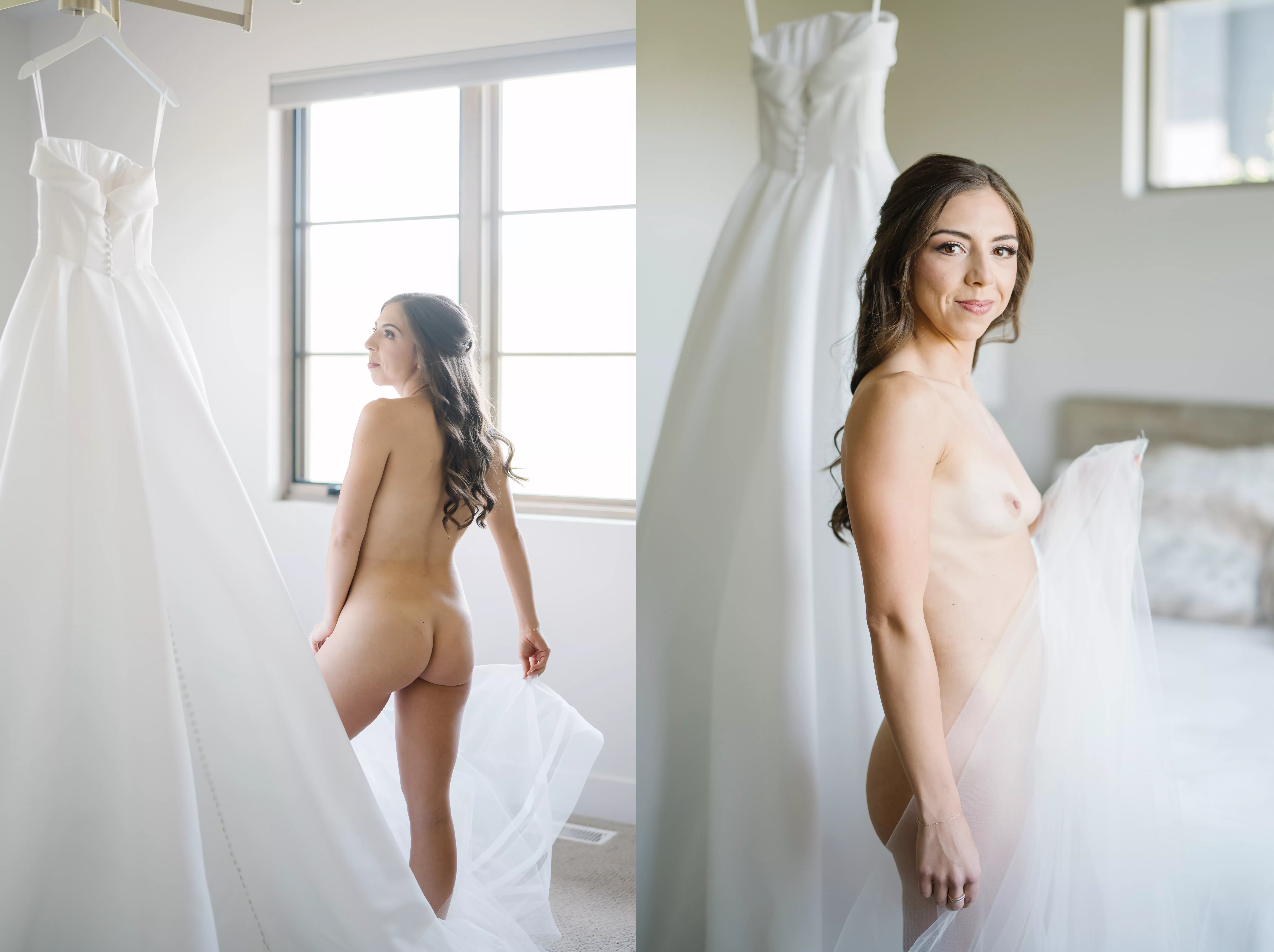 Naked on her wedding day (AIC)