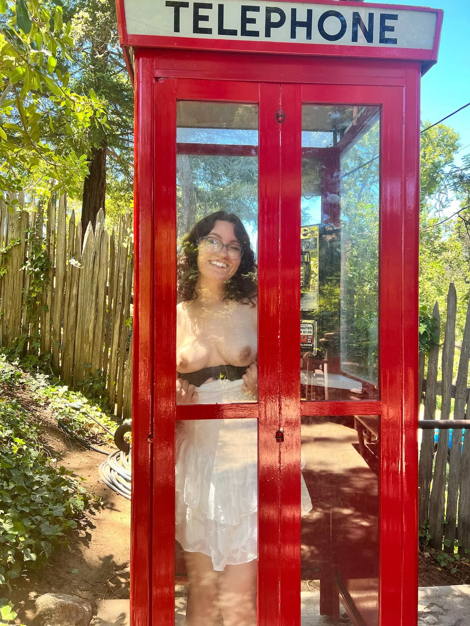 Quick flash in the phone booth! [img]