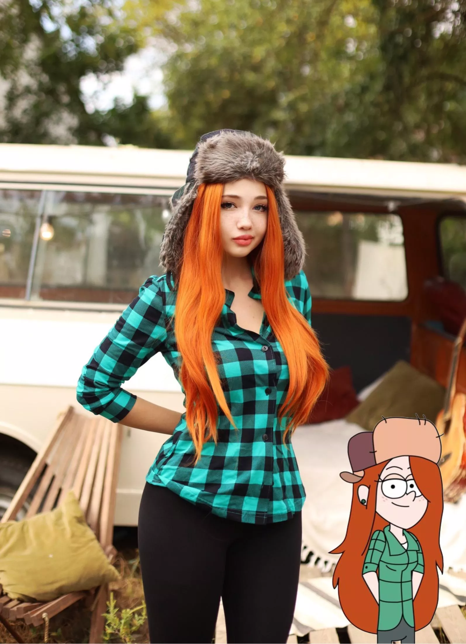 real life Wendy from Gravity Falls by me [Kiko Baka]