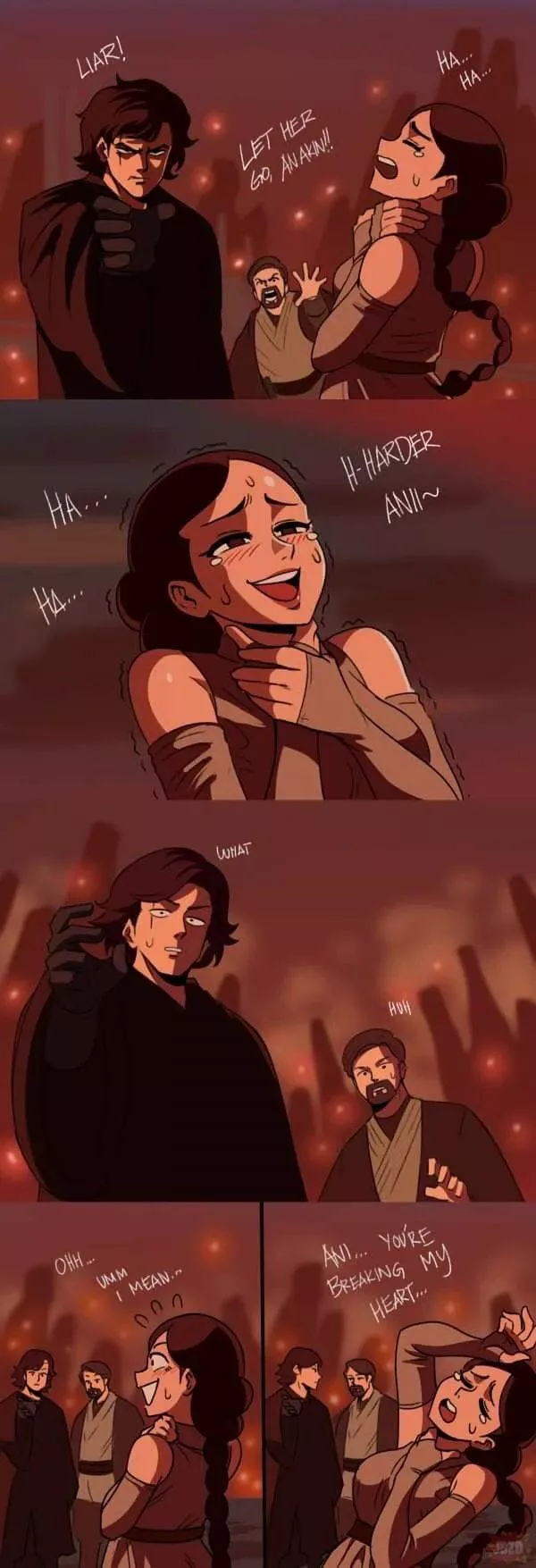 Revenge of the Sith. Alternate ending.