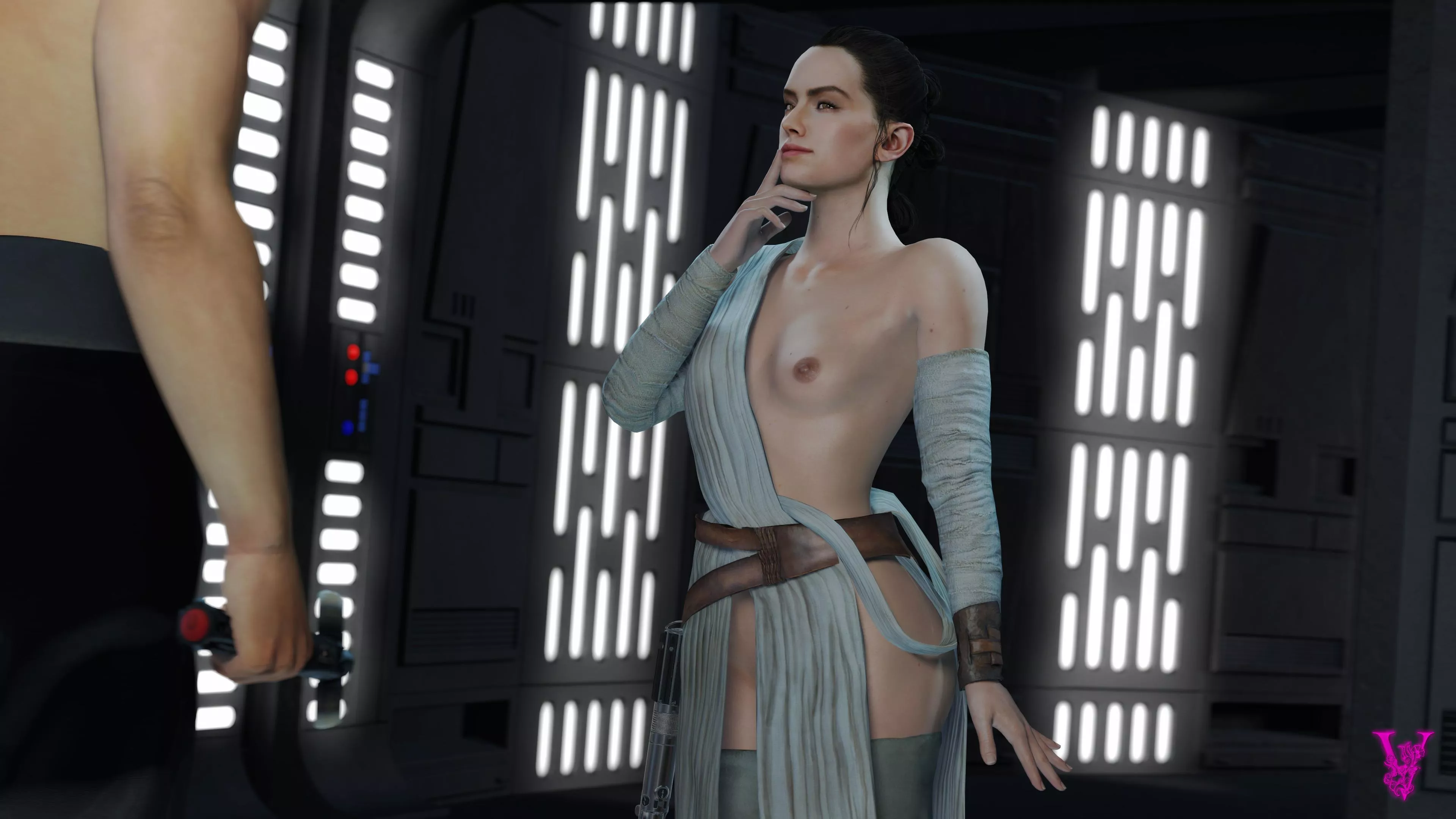 Rey ready to get lewd (Violetta)