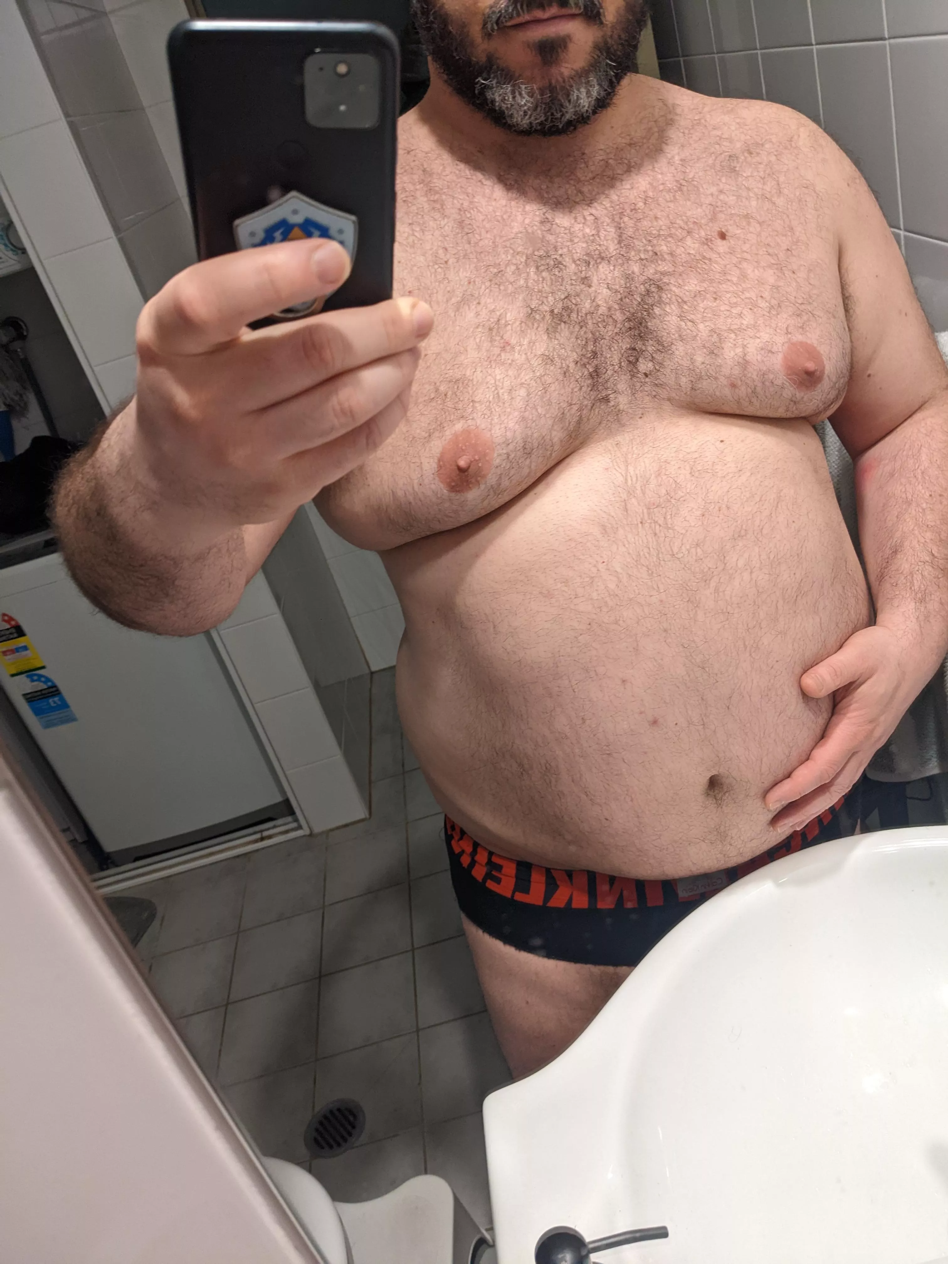 Sometimes I feel like I should lose some weight. But most of the time, I feel sexy