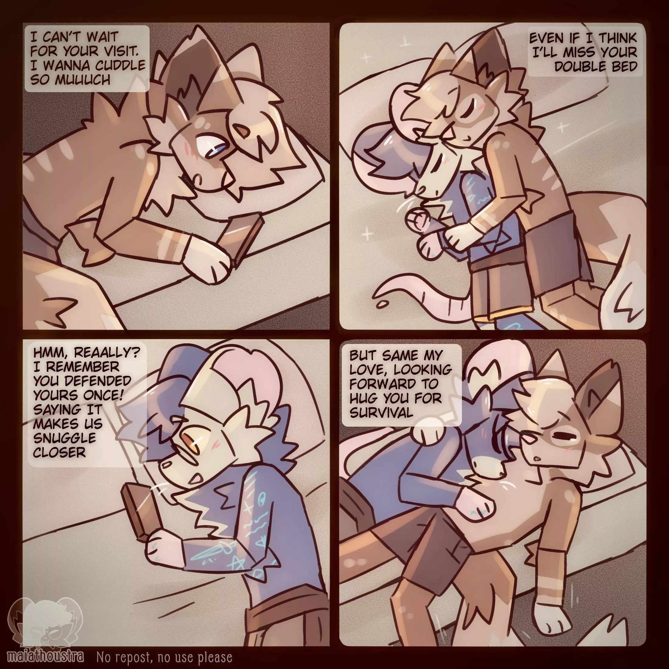 Survival hugs ~ comic by me @maiathoustra