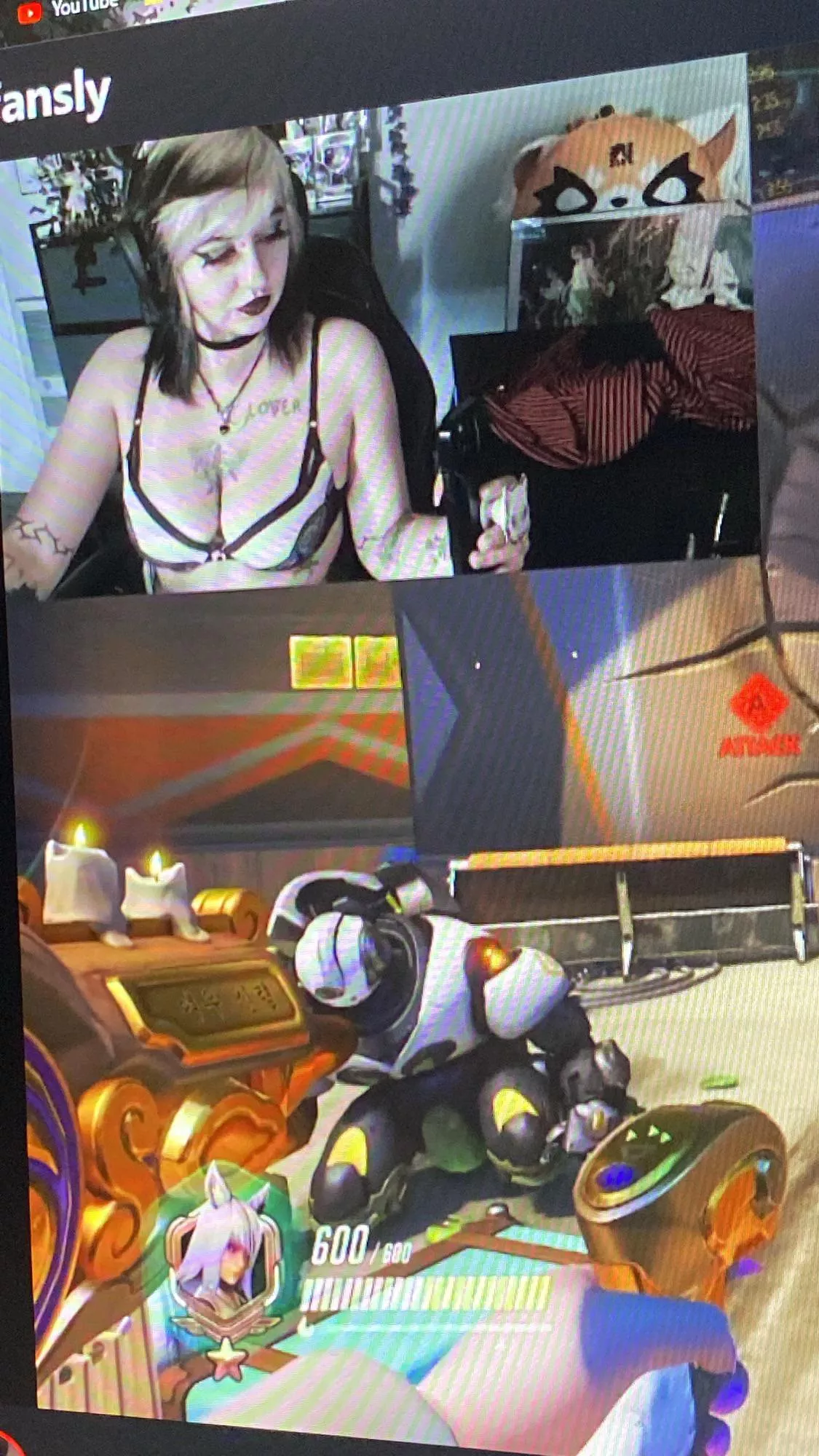 Yes overwatch is cringe but I strip on stream