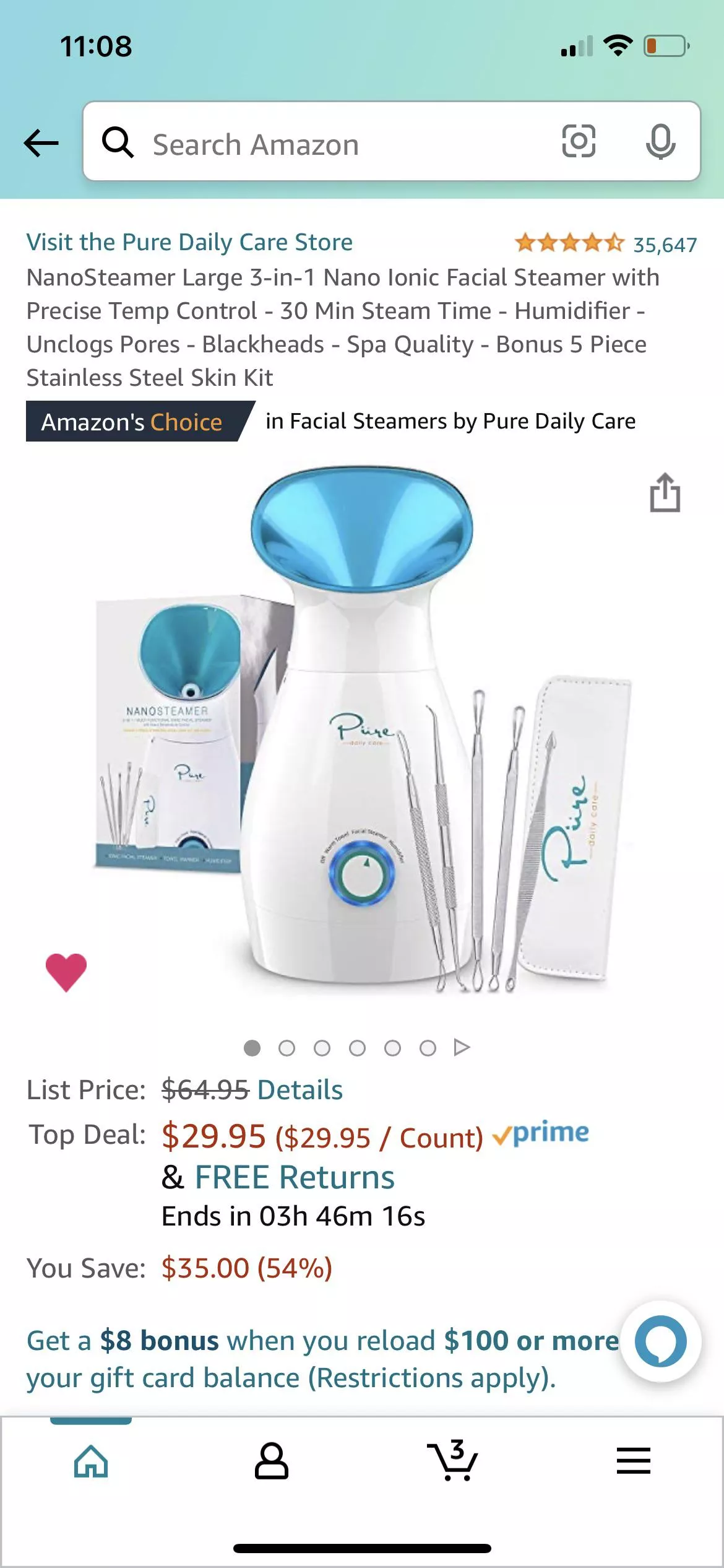 Amazonâ€™s deal of the day for all my fellow dermatillomania friends <3