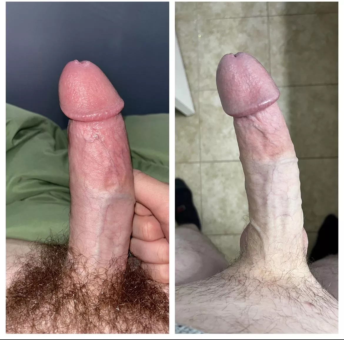 Comparing myself shaved and hairy. Whatâ€™s your thoughts?