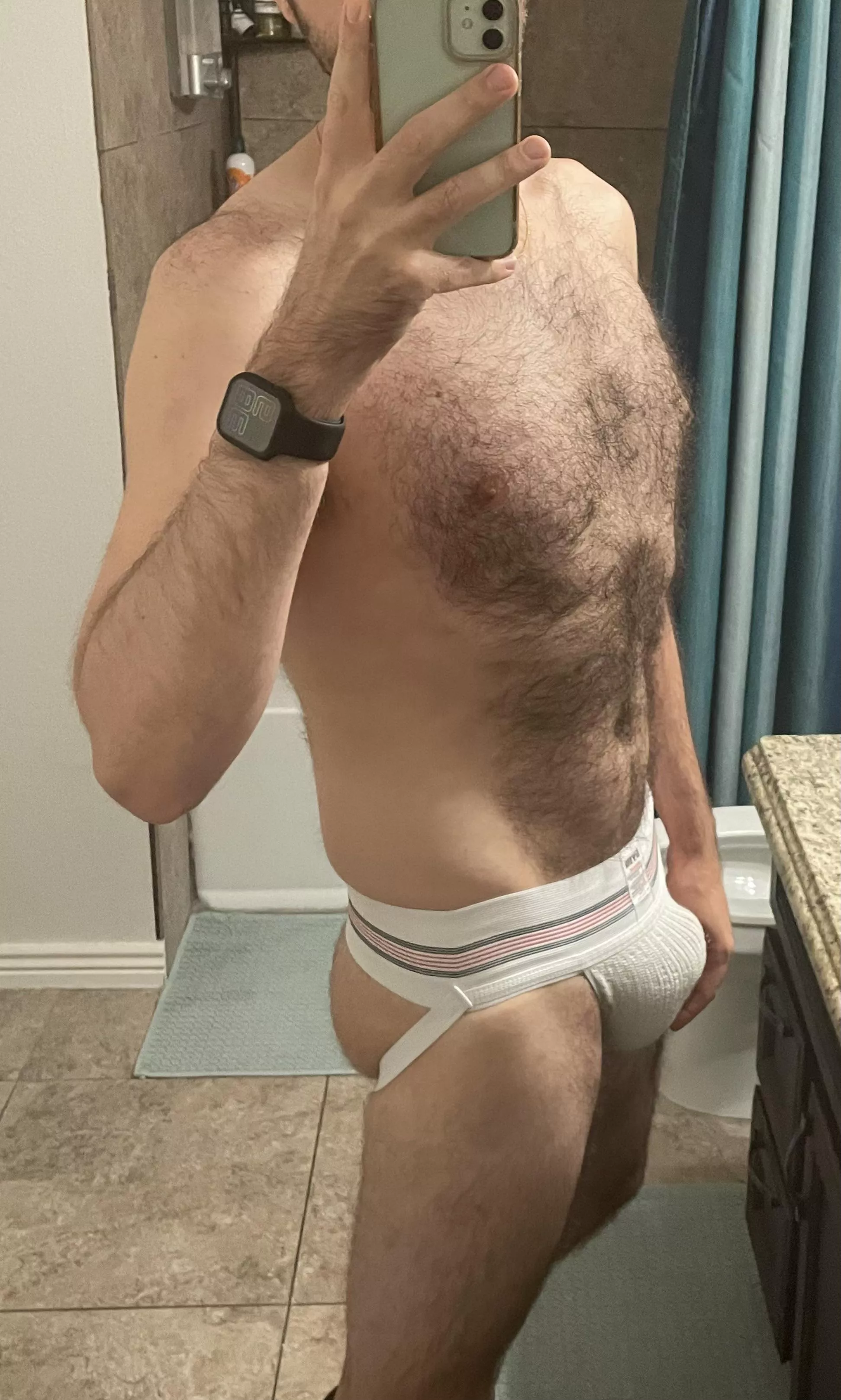 Hairy + Classic Jock