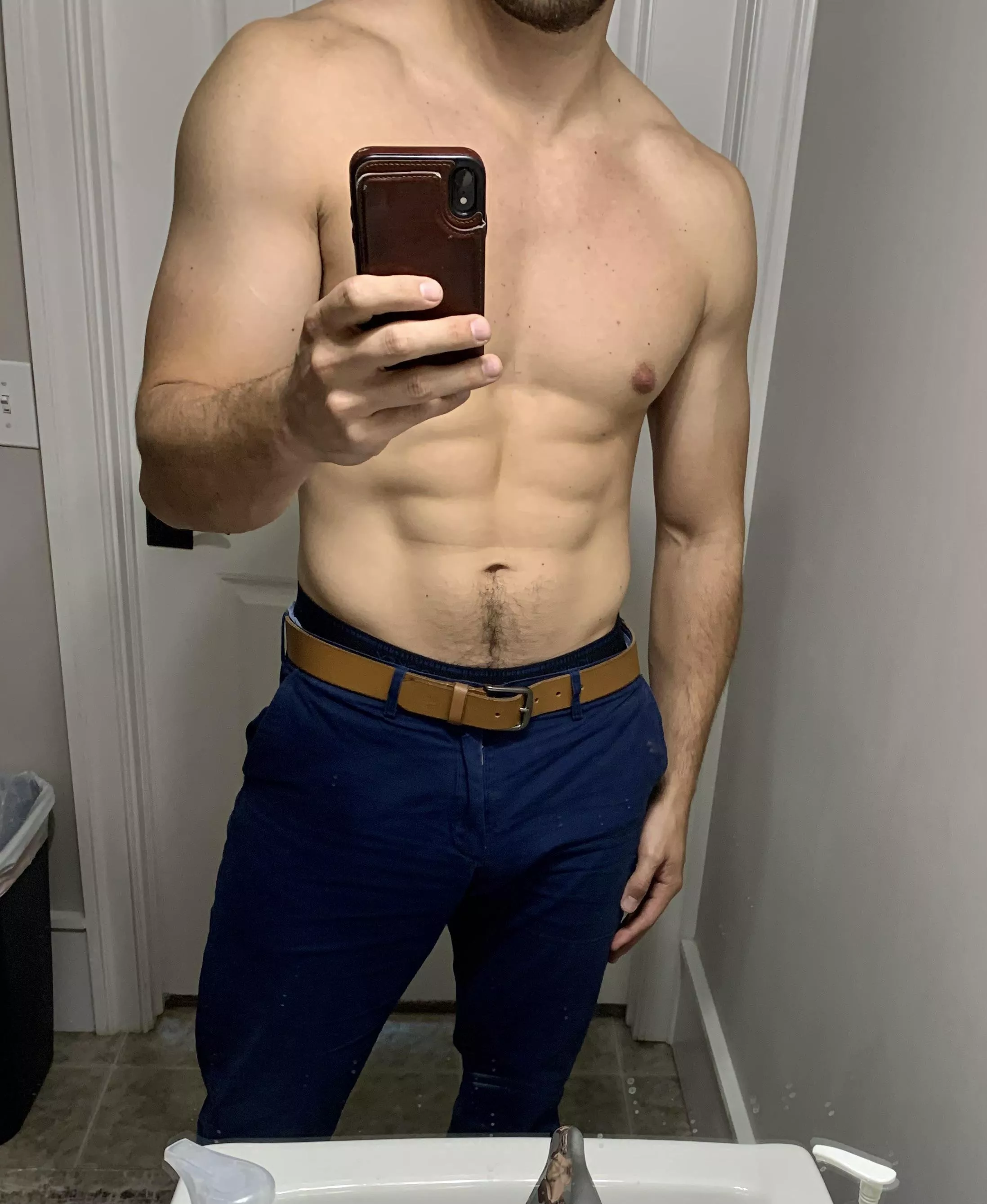 [M]Ight not be appropriate work attire 6’3”