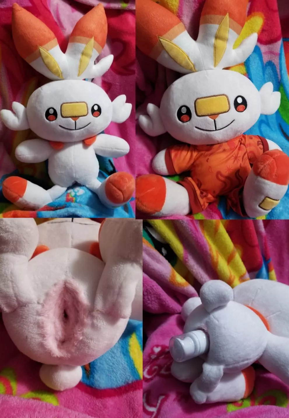 Recently commissioned NSFW fuckable female Pokemon Scorbunny with useable textured pussy [f]