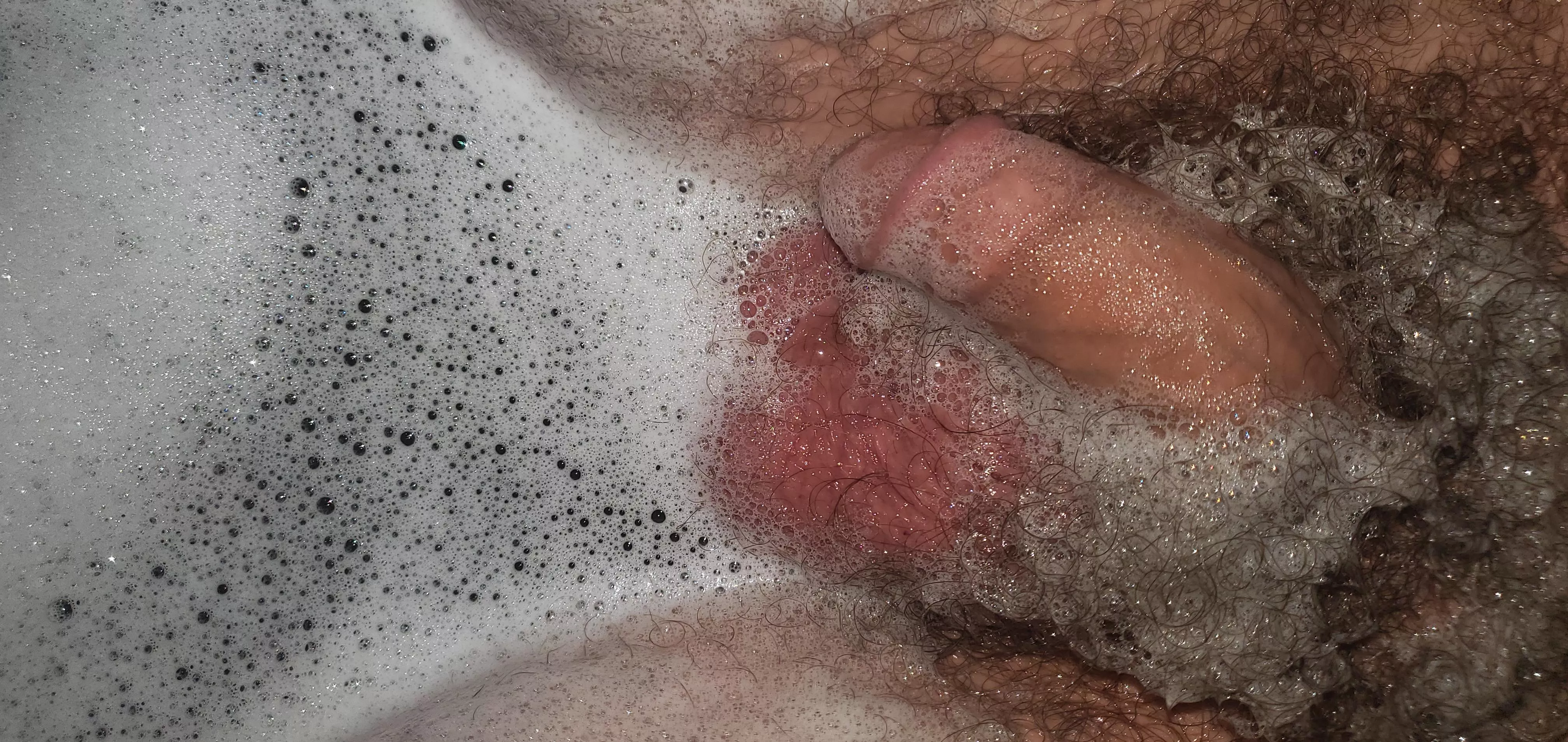 soapy bath