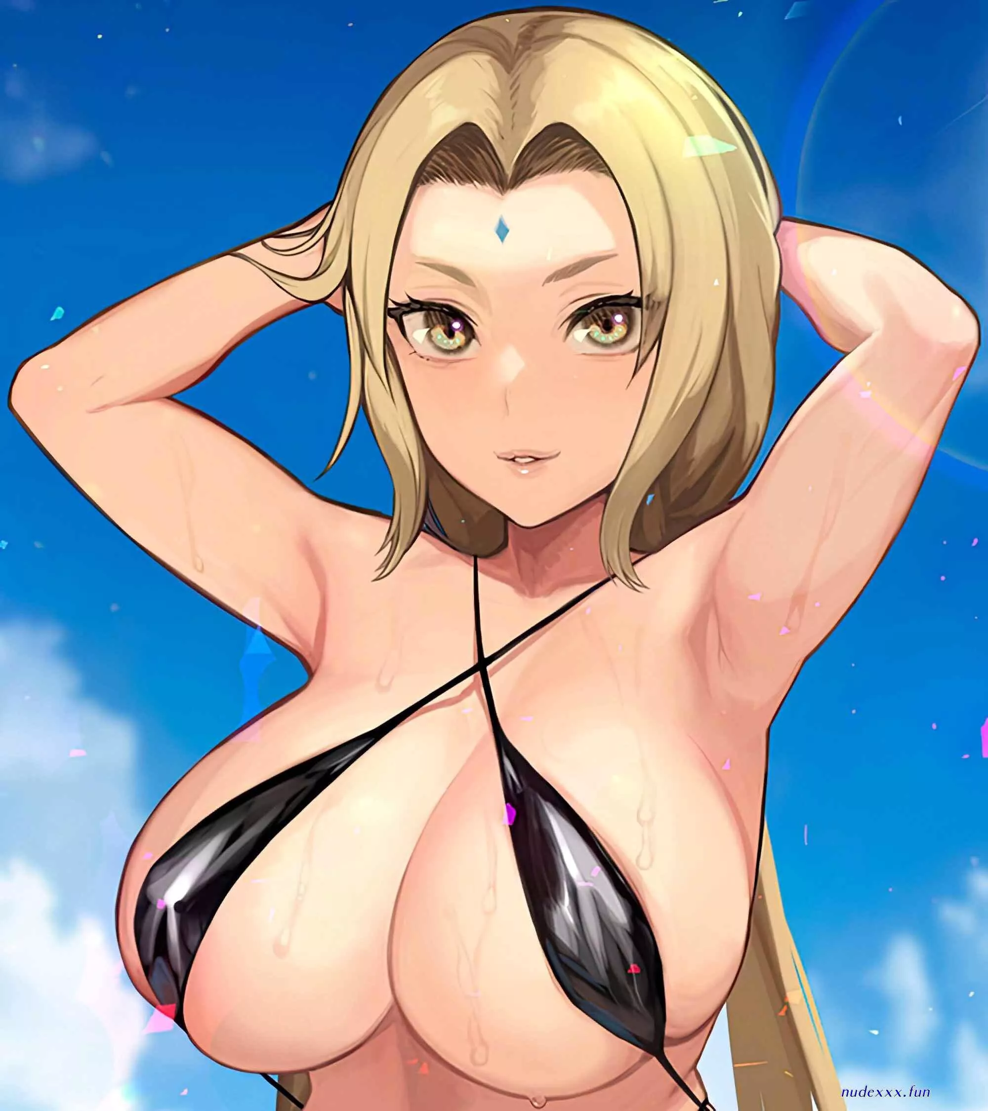 Tsunade at the beach