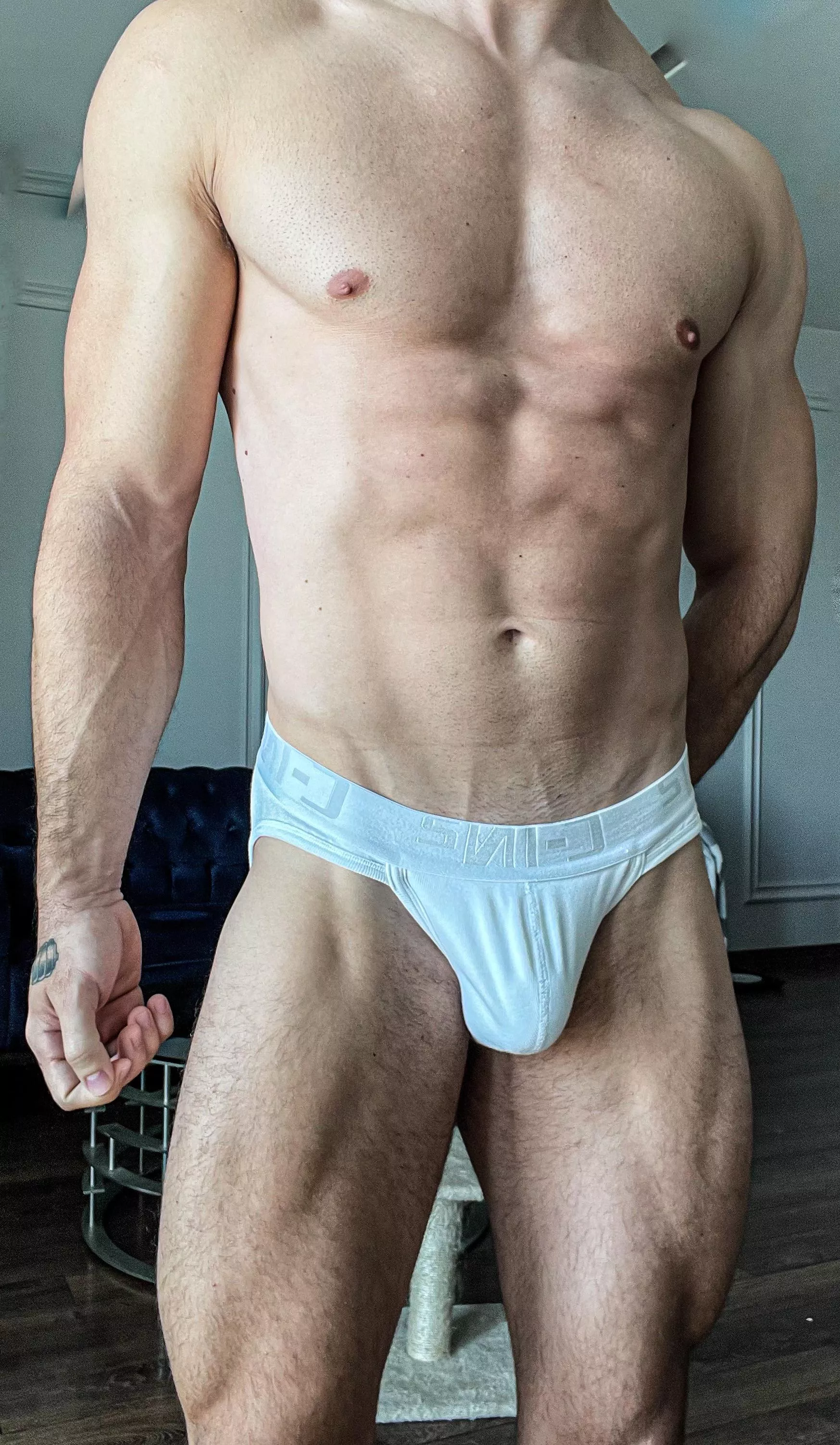 Who Loves white briefs!