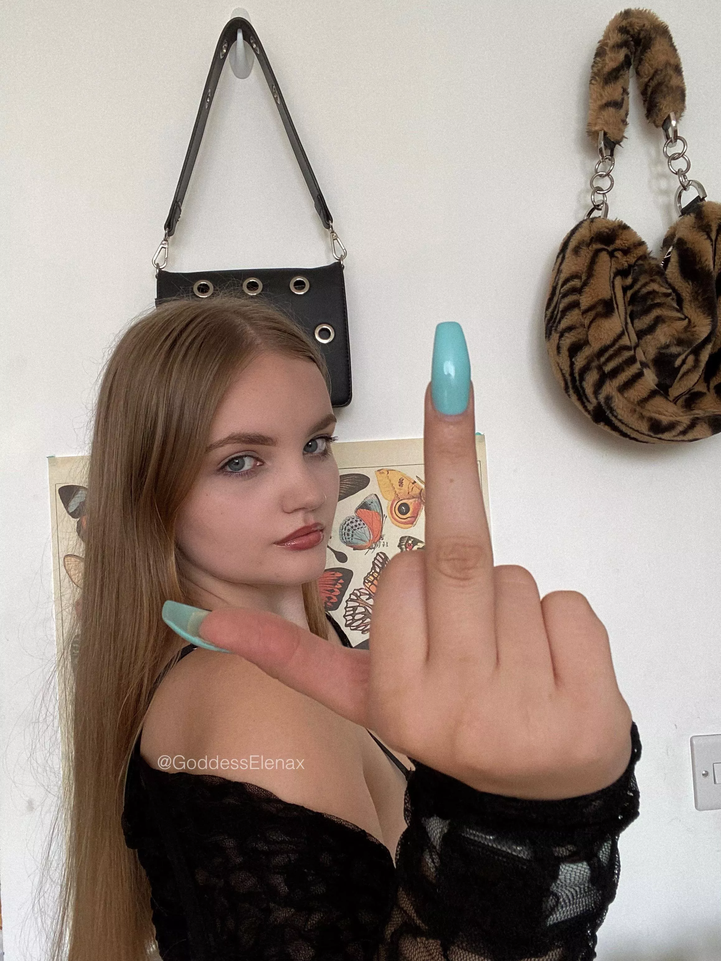 Worship My long middle finger