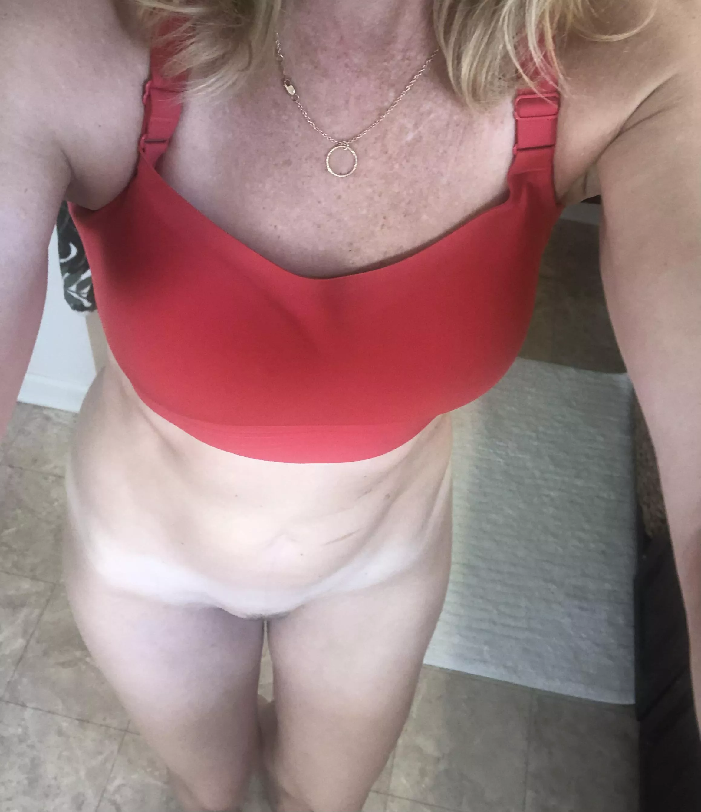 45 years old and feeling post workout sexy.