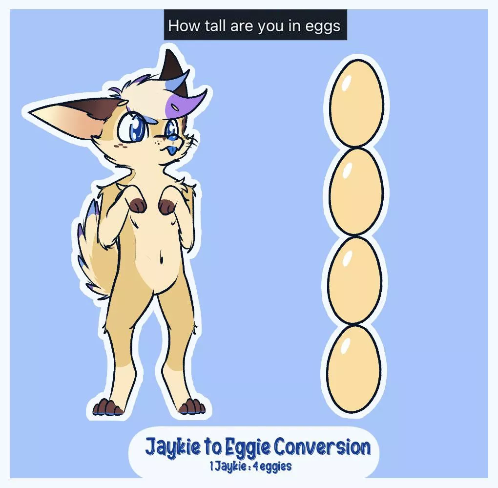 [ Art by me! ] Jaykie:Eggie conversion