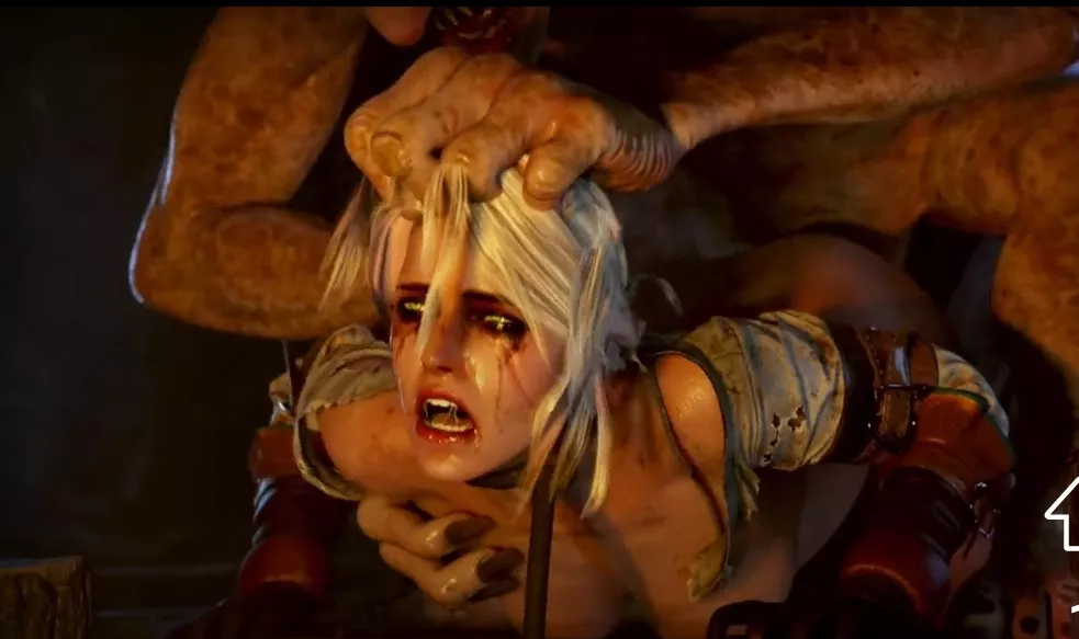 Ciri get fucked by a goblin (shirami)