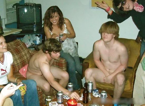 losing at dorm room strip poker