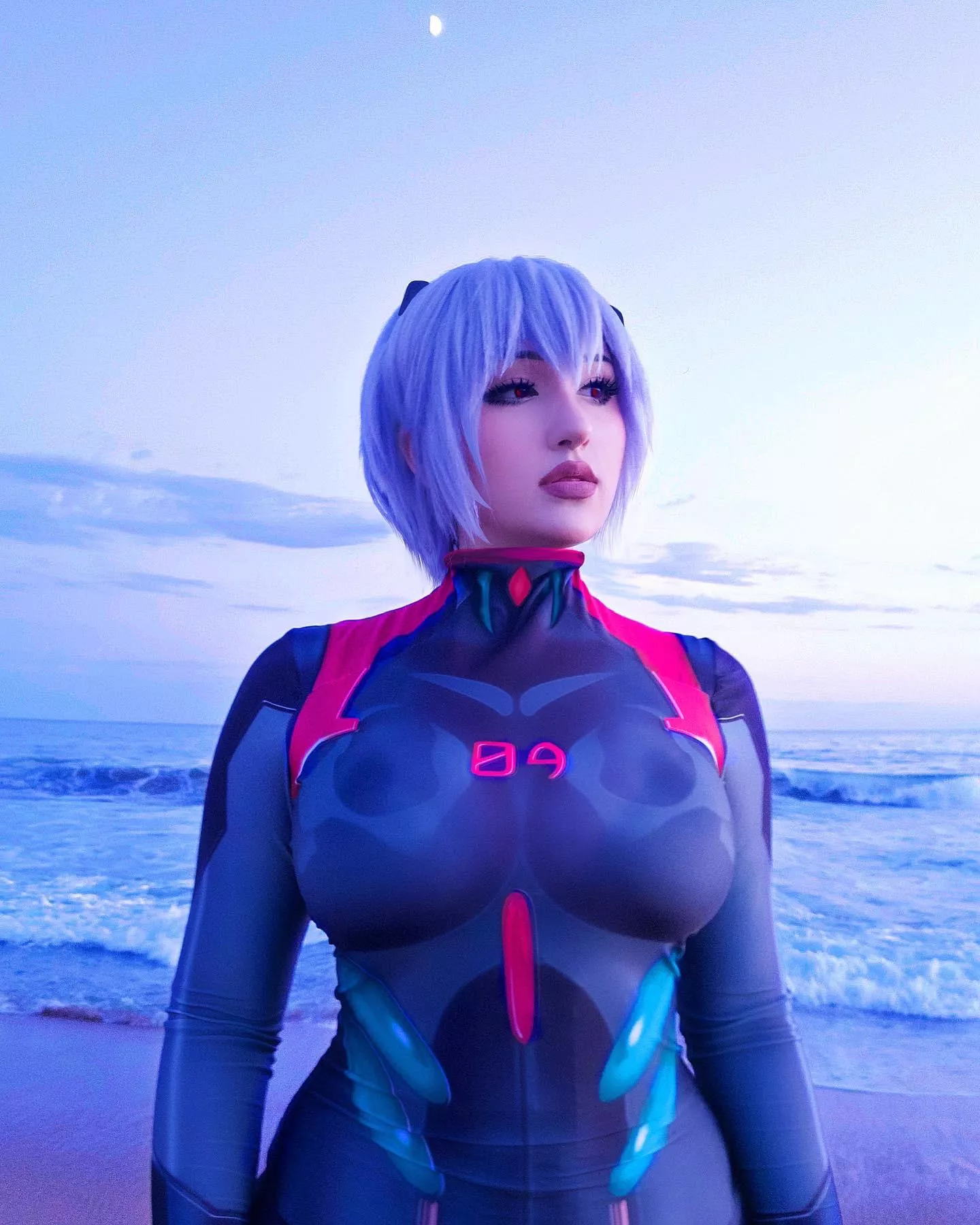 Rei Ayanami cosplay by KroftKat