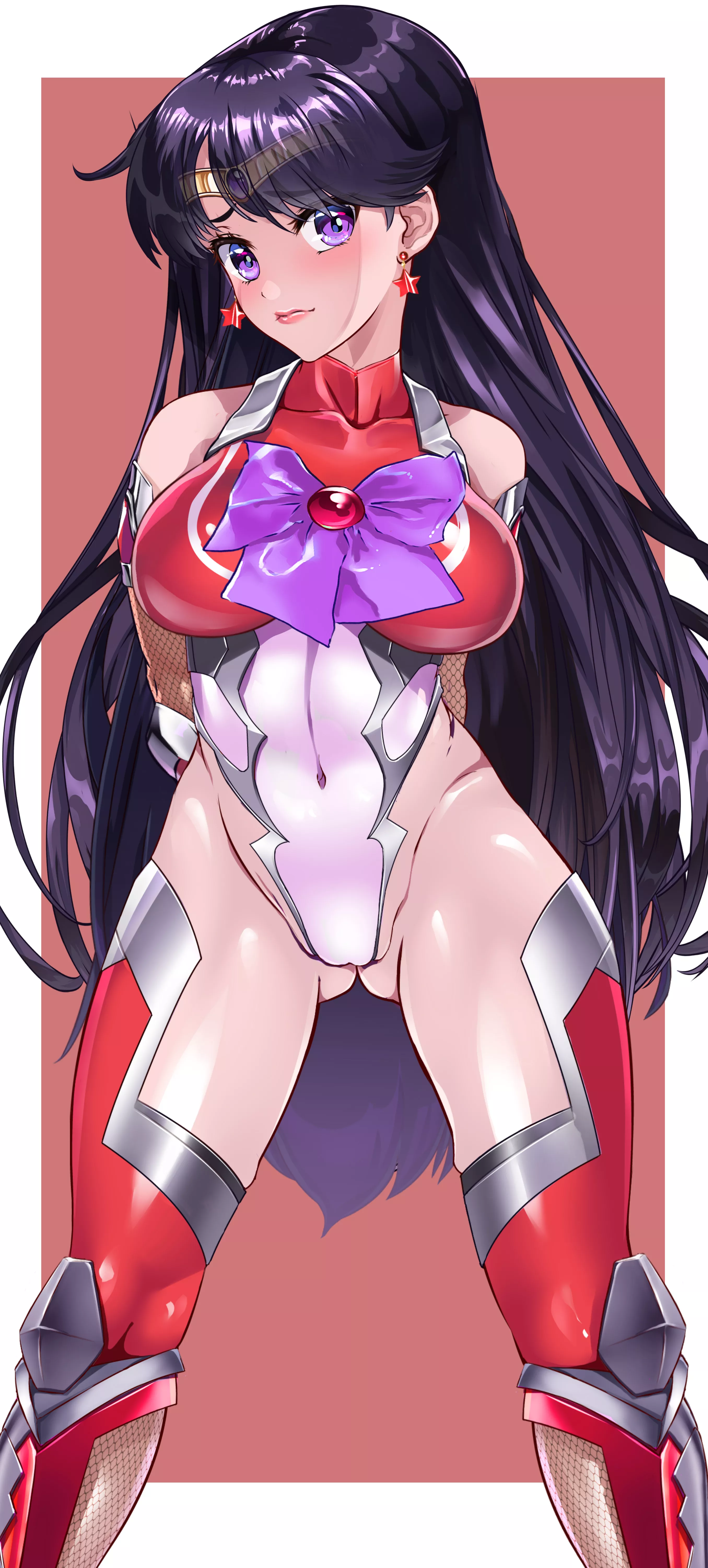 Sailor Mars Thong Leotard Blush (Arion Canvas ) [Sailor Moon]