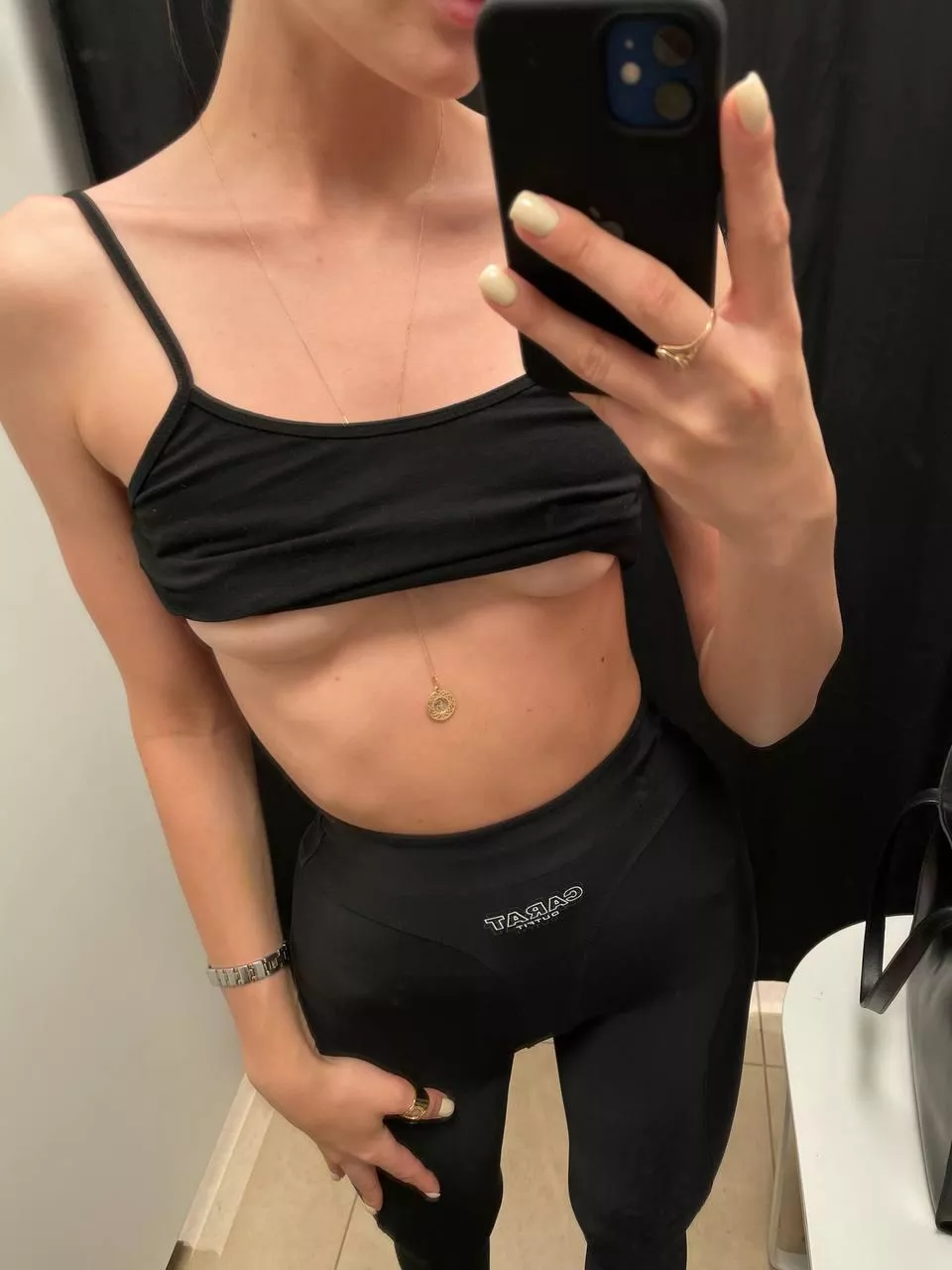 Under who? Underboob!