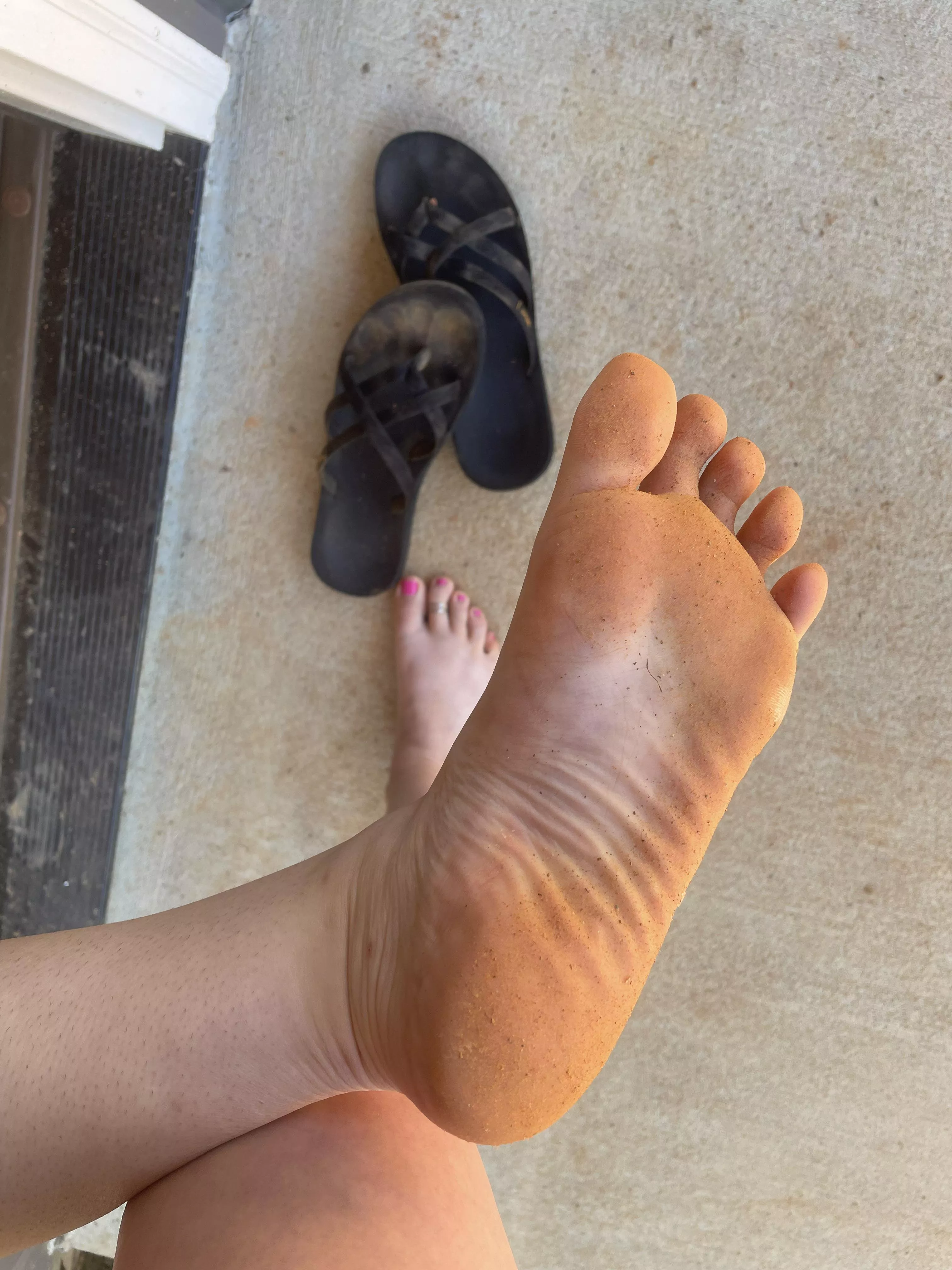 Wanna lick my soles clean??