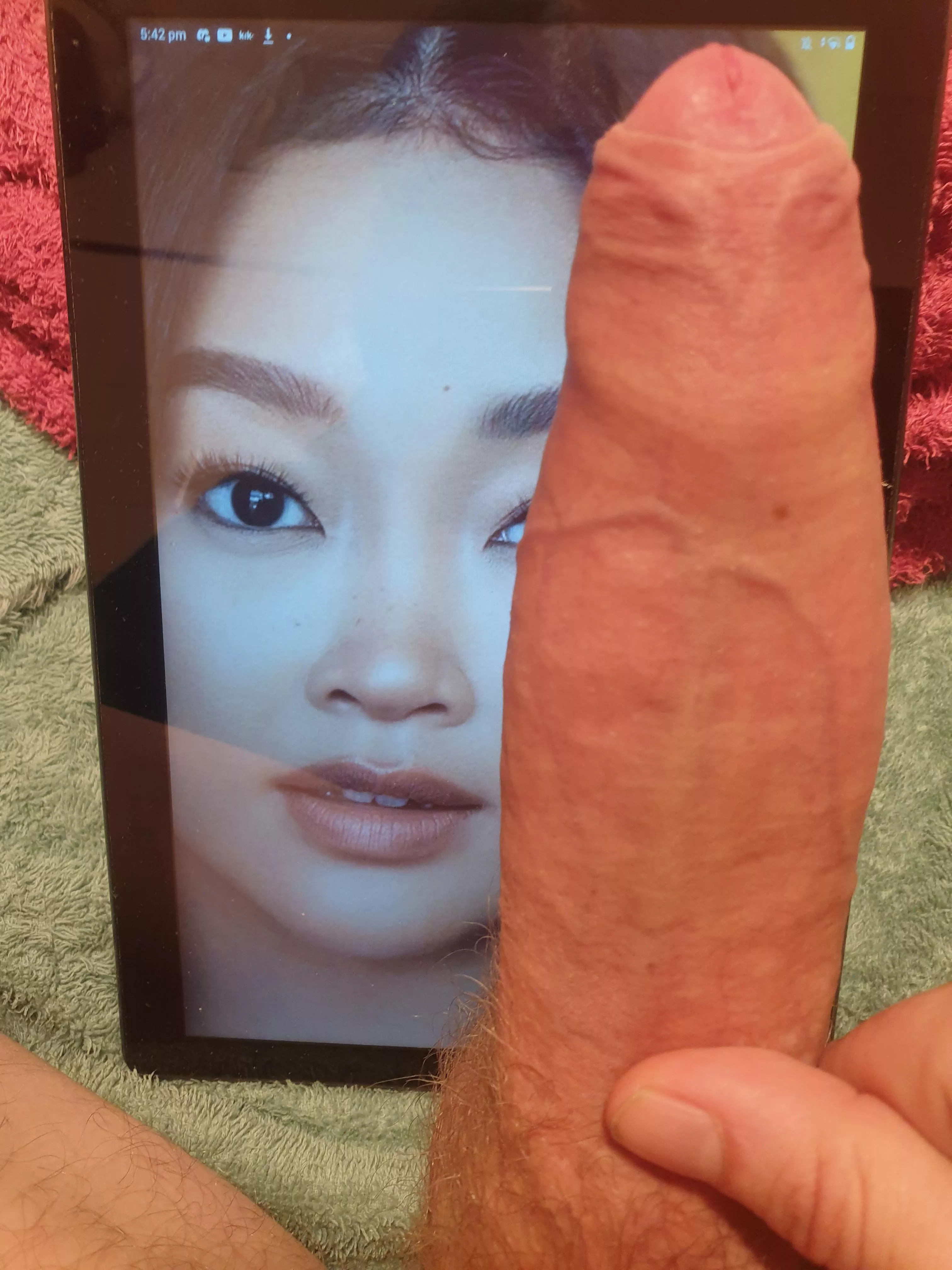 BWC doing cock tribs for pretty faces ,big tits,tight Asians kik throwaway199724