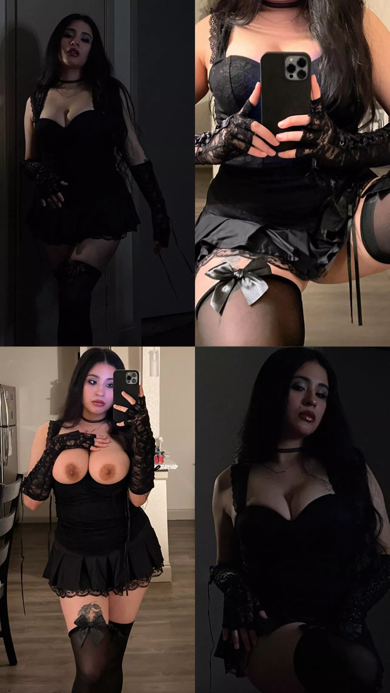 Can I be your big titty goth gf?