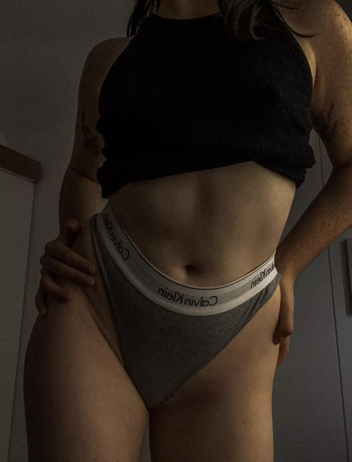 Do you like my Calvin’s? [F]