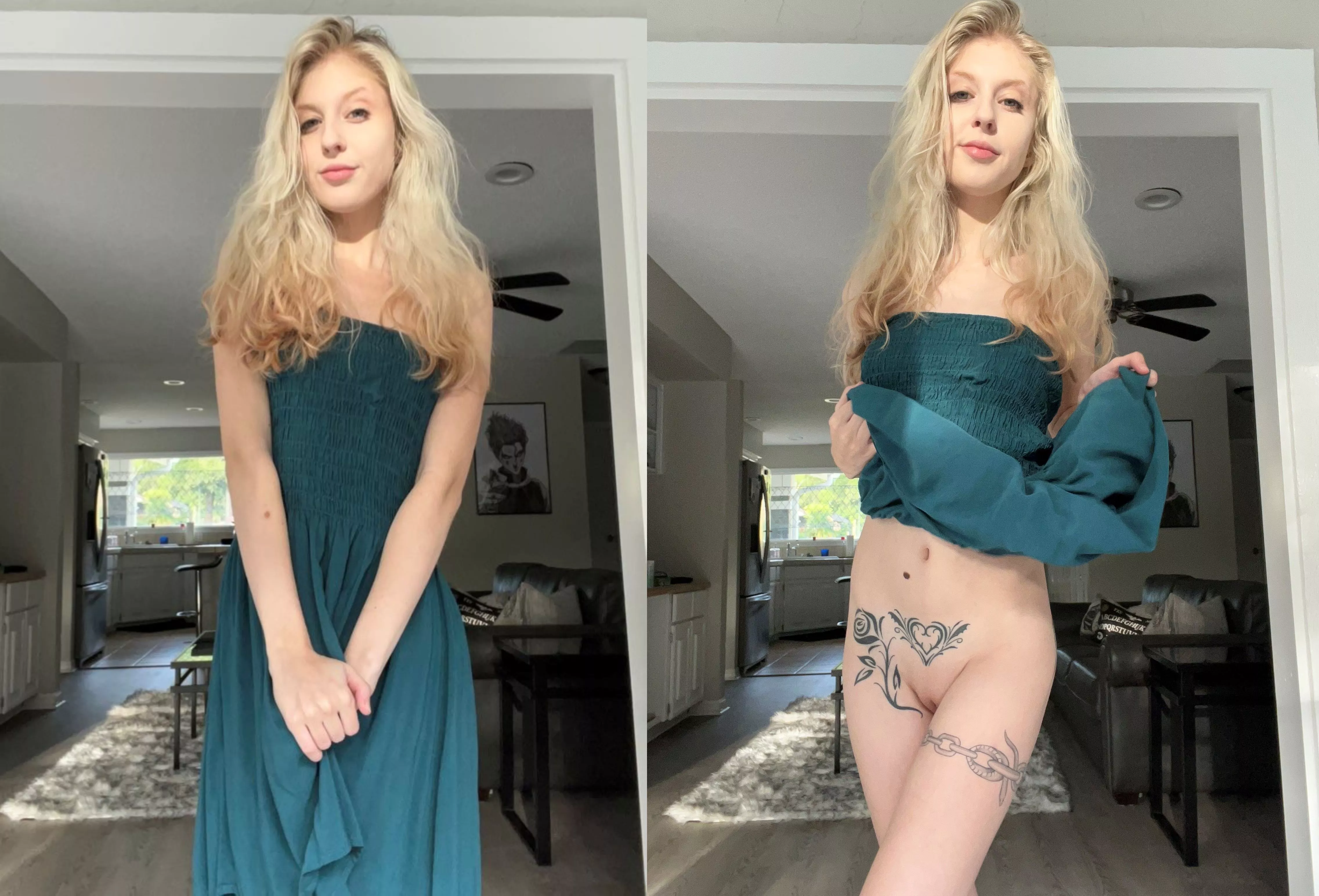 Get a peak under my dress