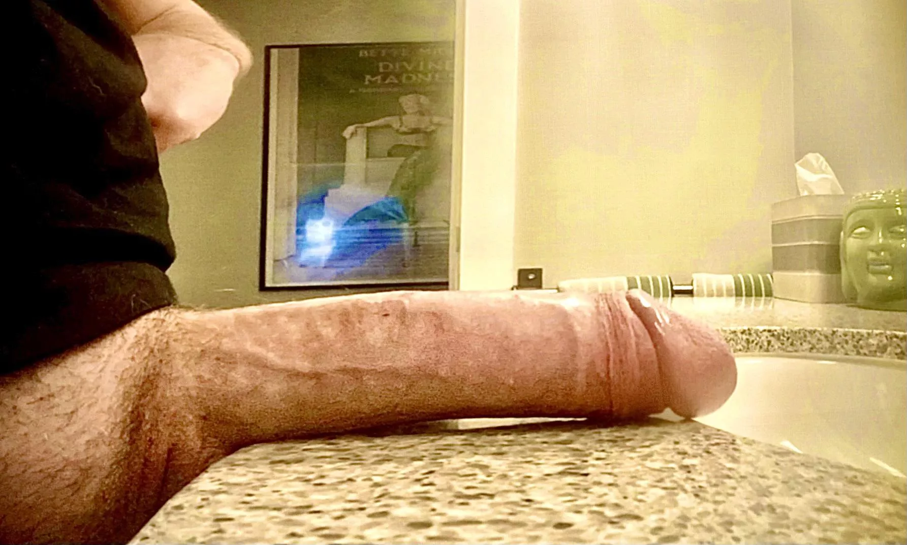 Husbandâ€™s getting ready for me. Hope heâ€™s workin that shit open good b/c Iâ€™m feeling like hammering that pussy so hard heâ€™ll just wanna survive