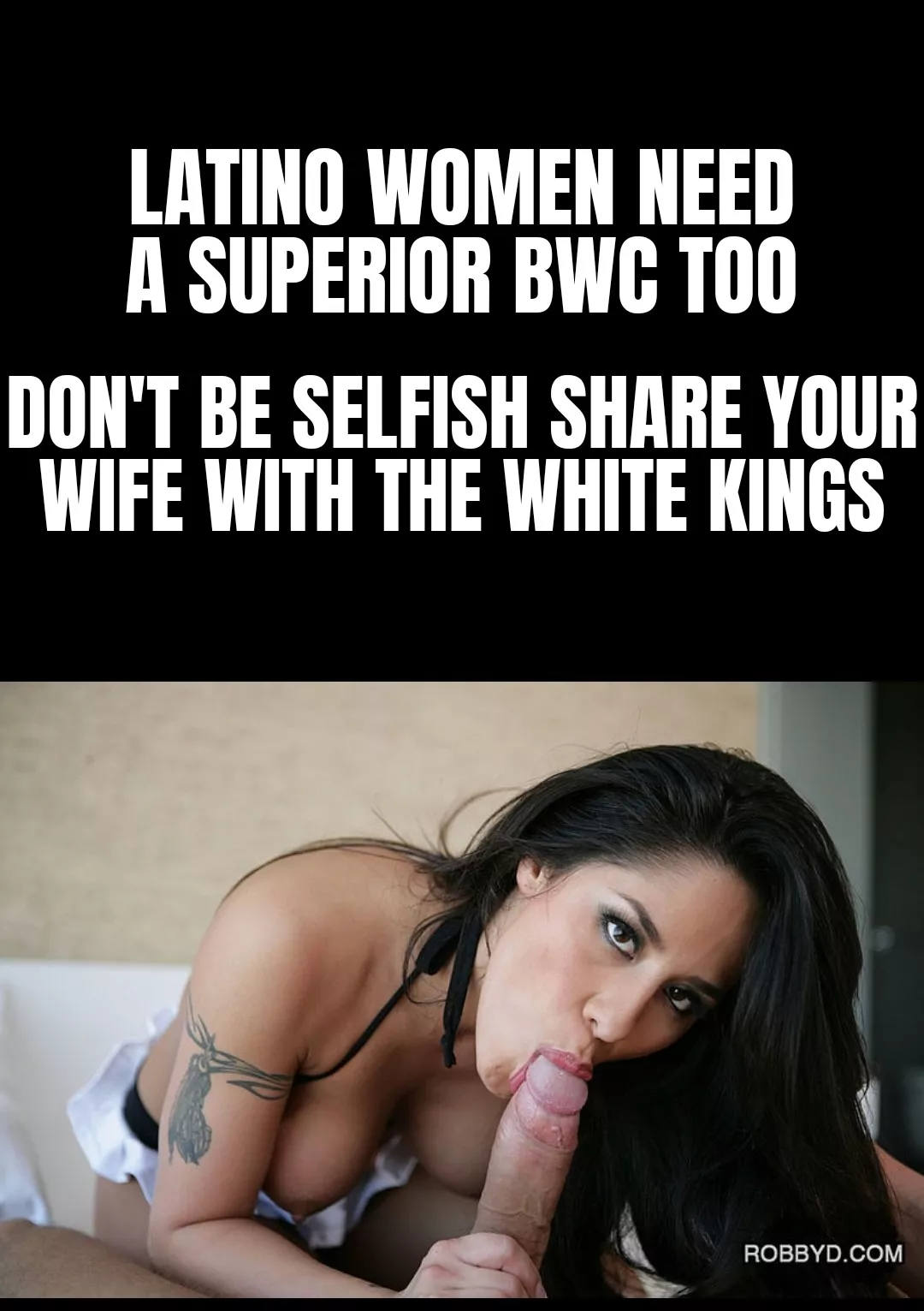 Latino loves watching BWC fucking Latinas hard