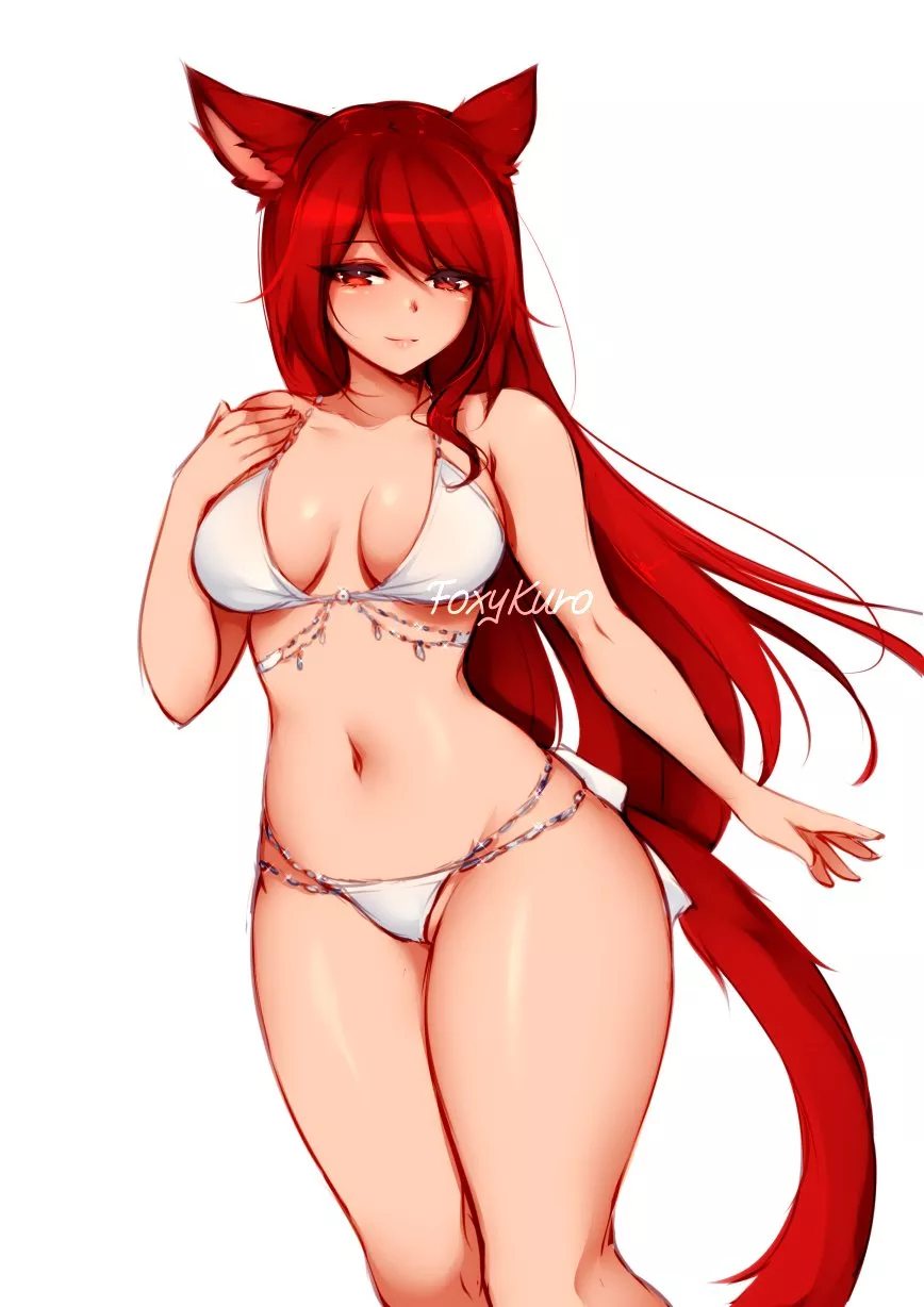 Miqo'te bikini (FoxyKuro)