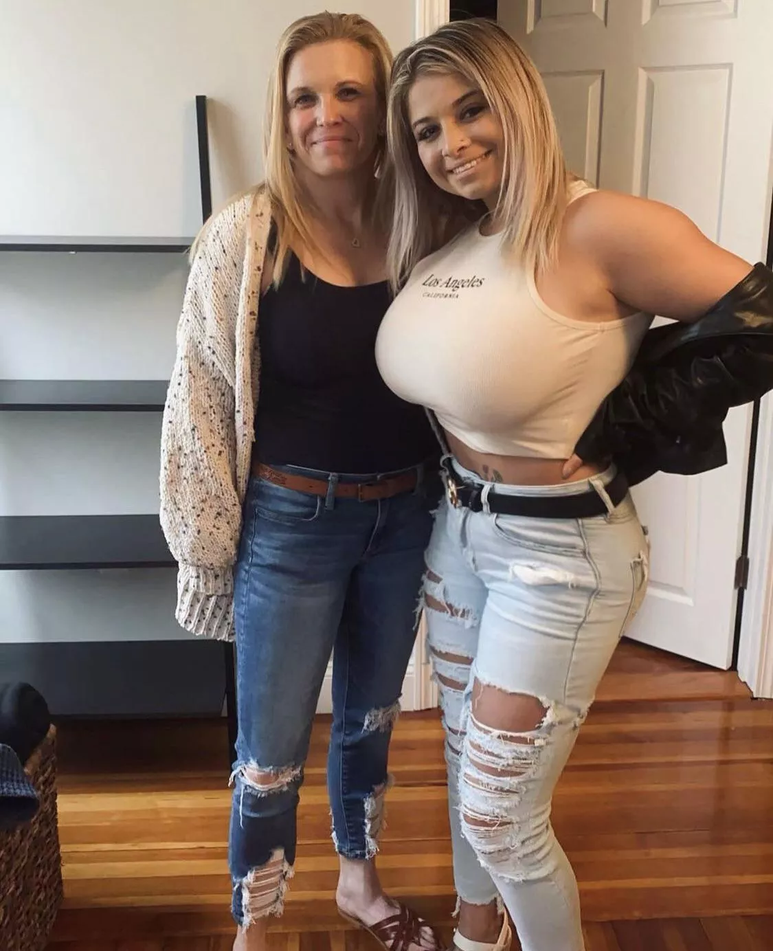 Mom and daughter