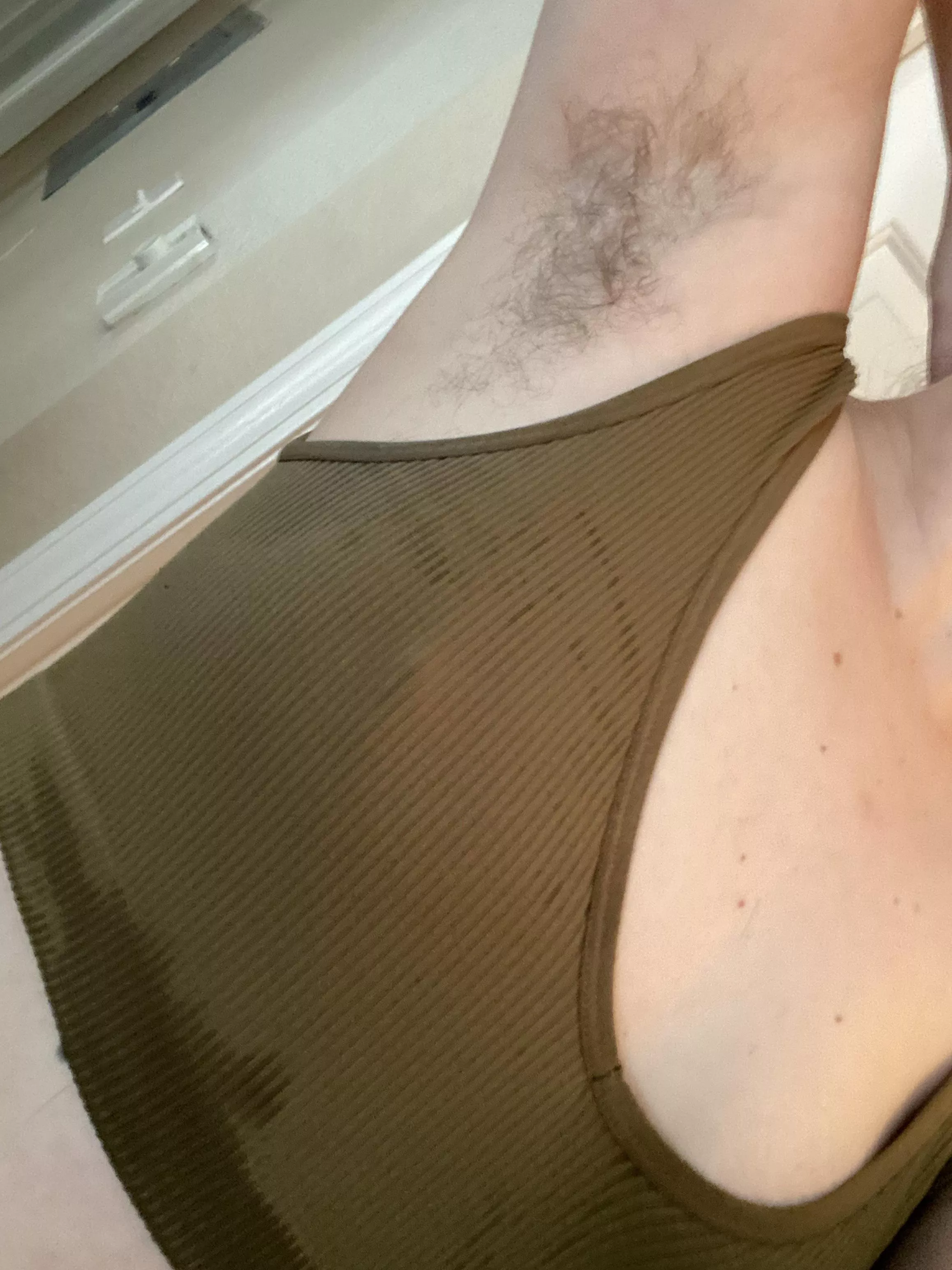 More hairy pits and sweaty tits